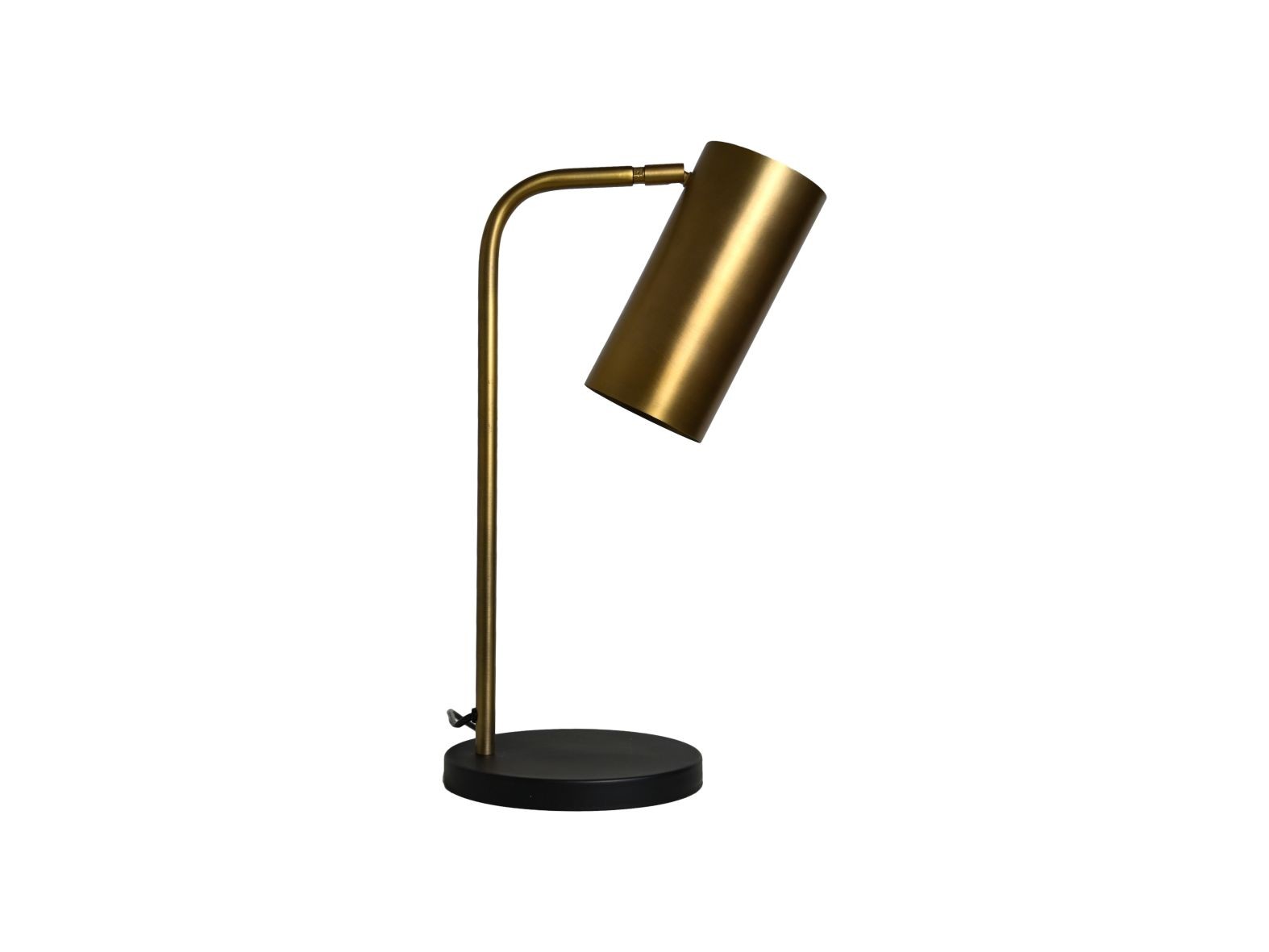 Tischlampe Metall Gold