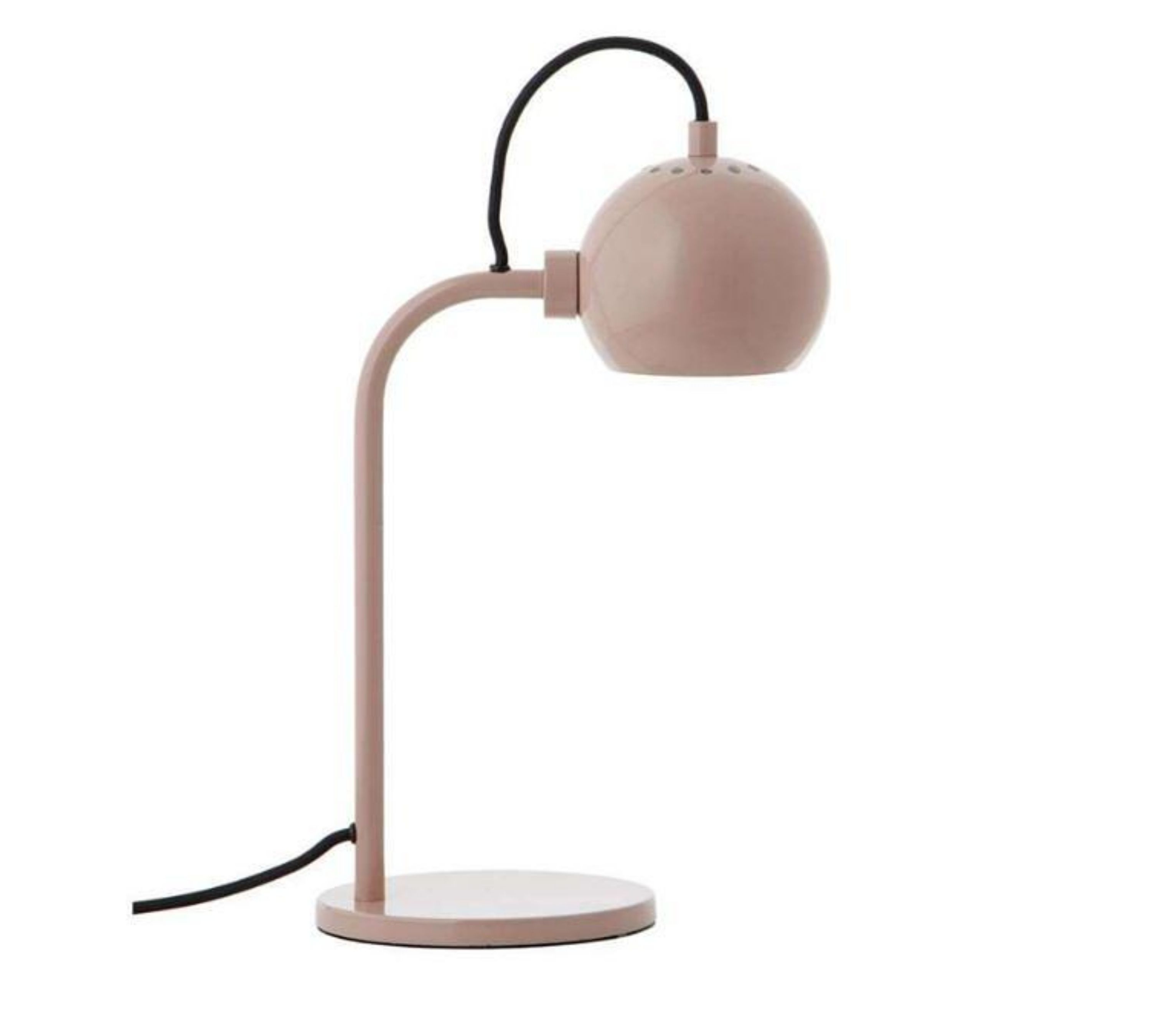 Ball Tischlampe Glossy Nude