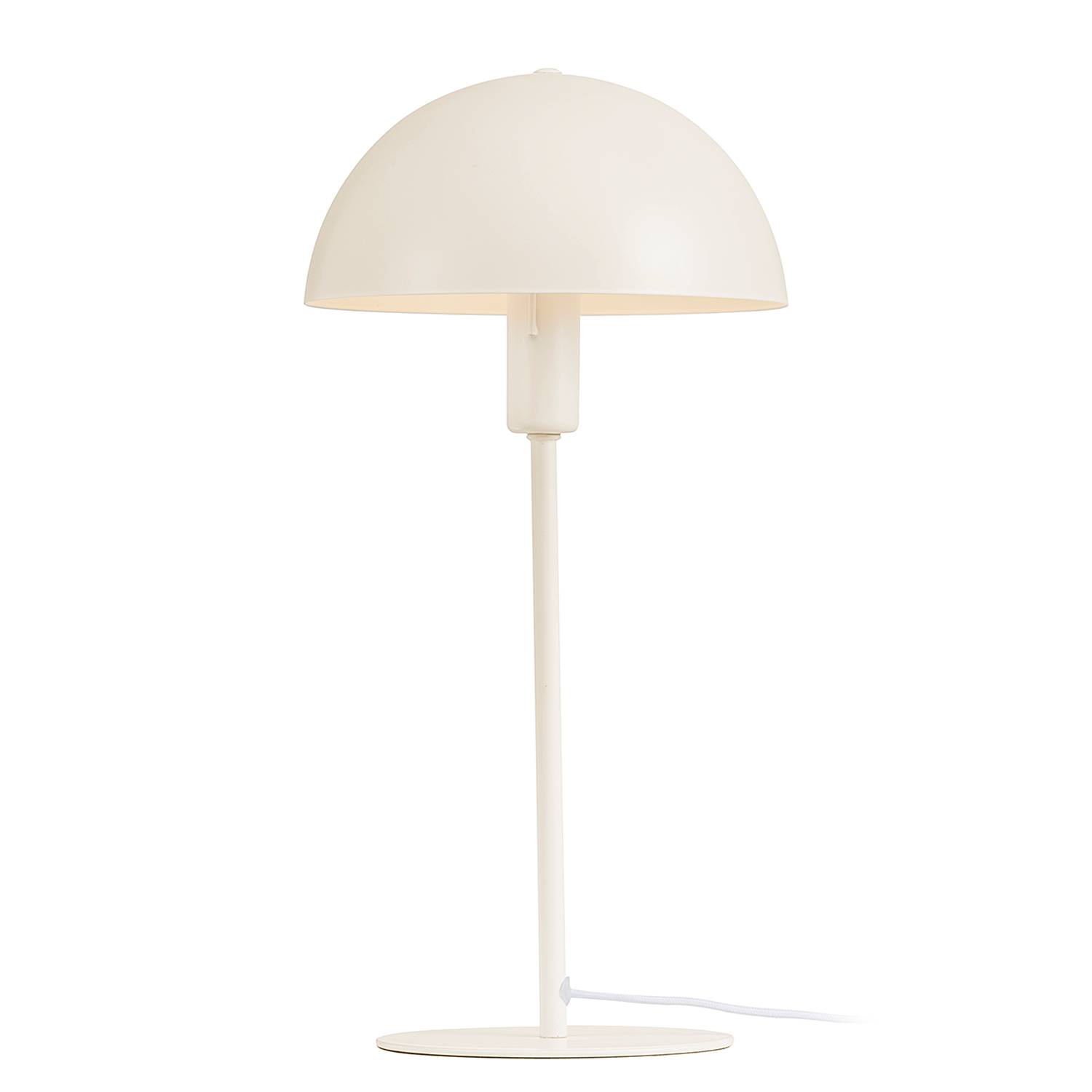 Ellen Tischleuchte Aluminium Beige 1-flammig