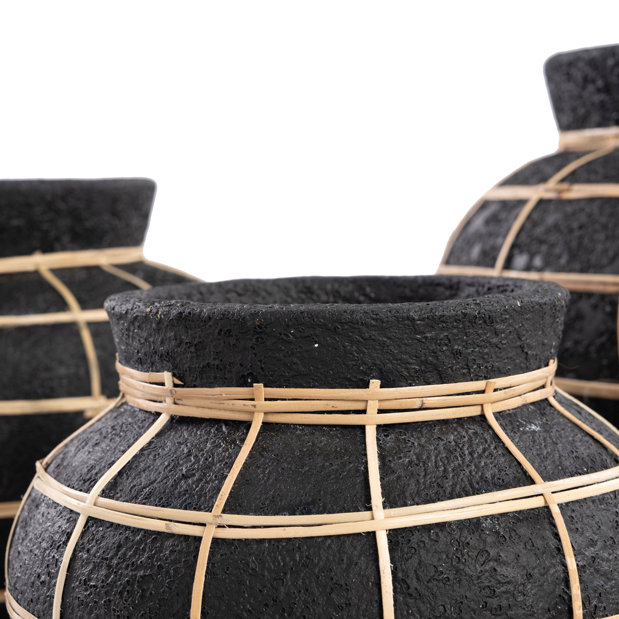 Belly Vase Schwarz