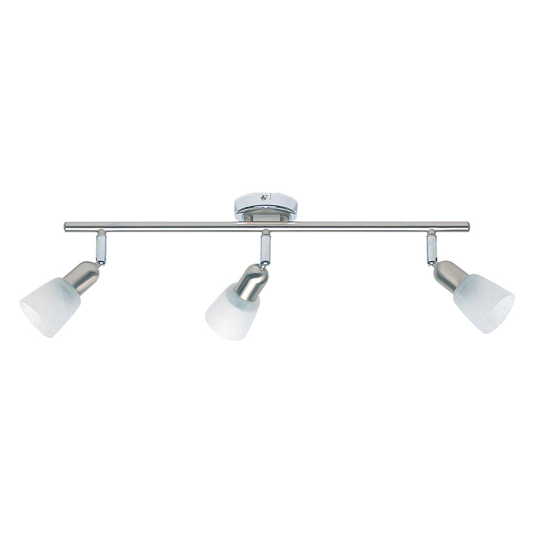 3-Flame Ceiling Light Sally Metal Glass White