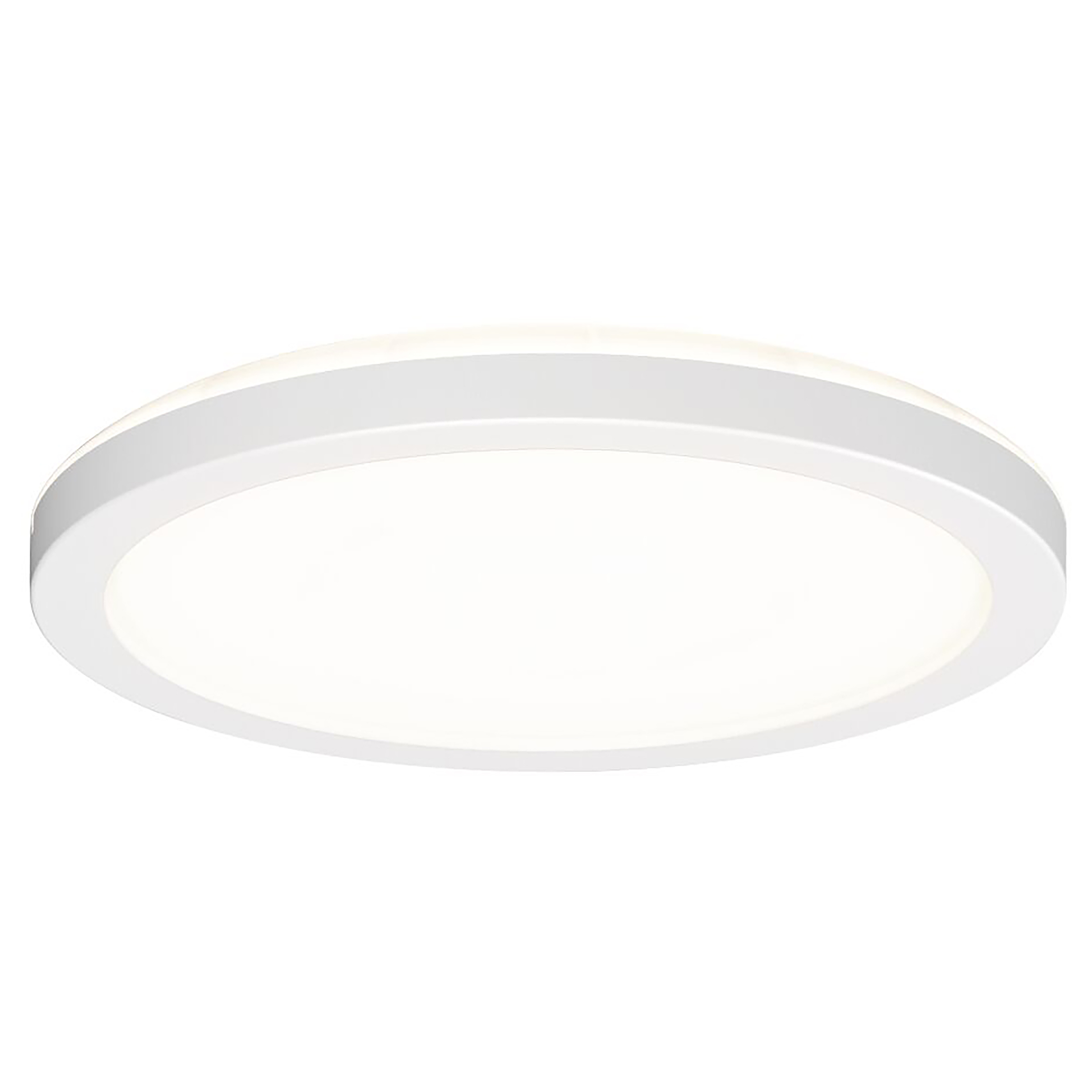 Atria Shine LED-Deckenleuchte Kunststoff Weiß 19 cm