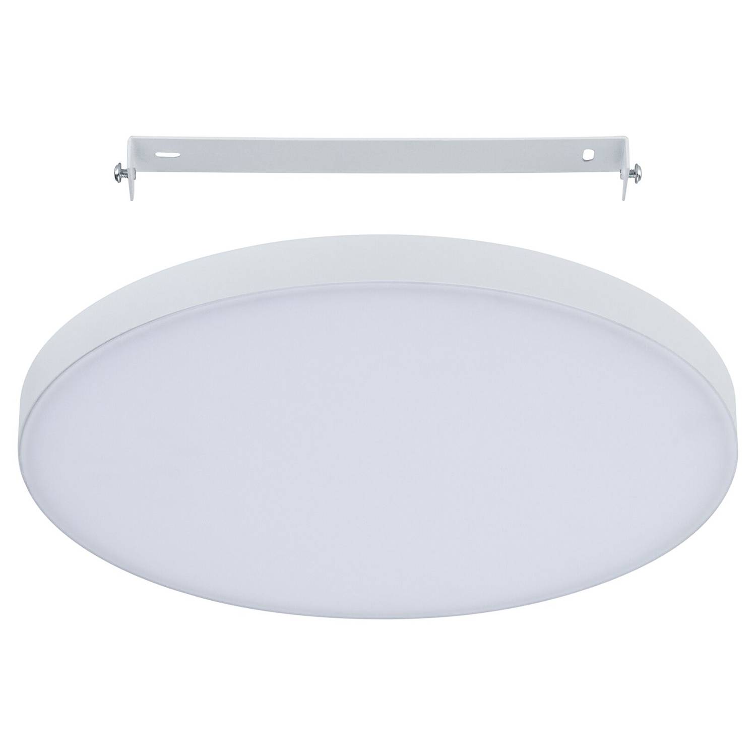 LED-Deckenleuchte Velora I Aluminium Weiß