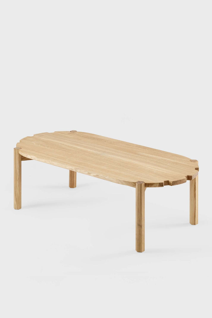 Pinion side table oak