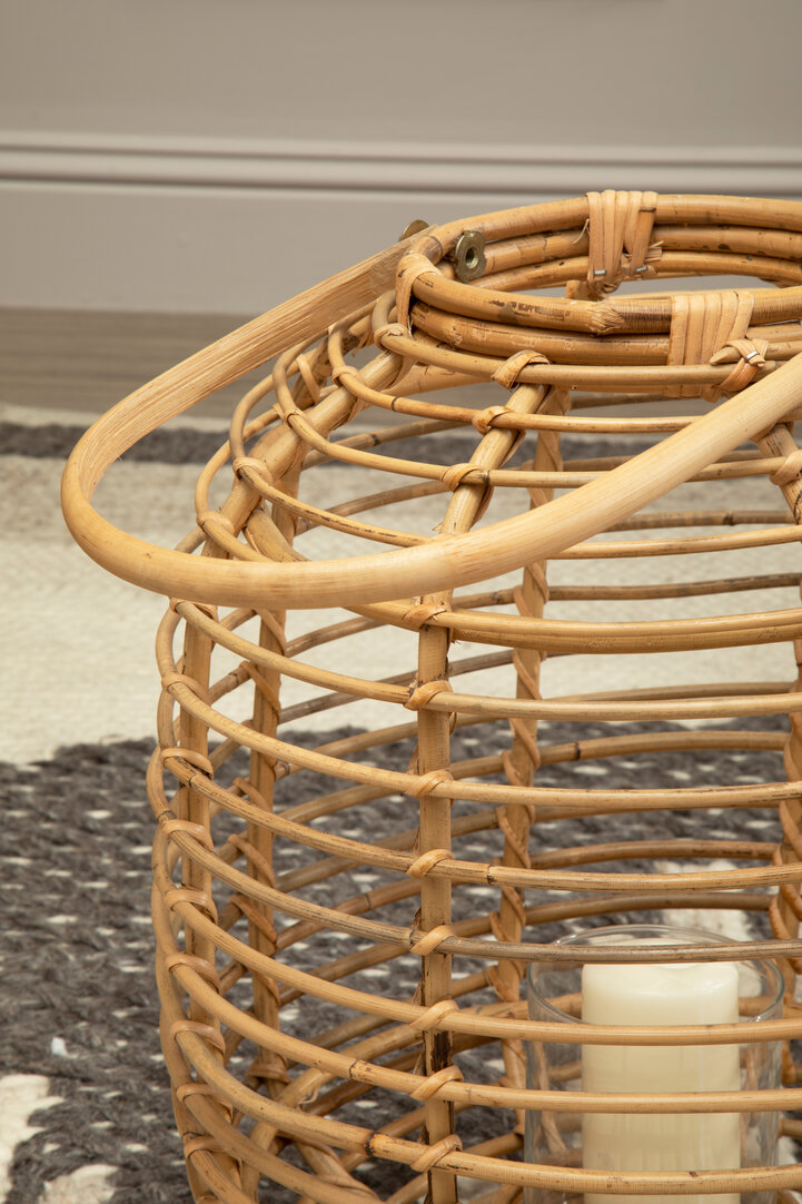 Mataram Rattan Laterne Natur