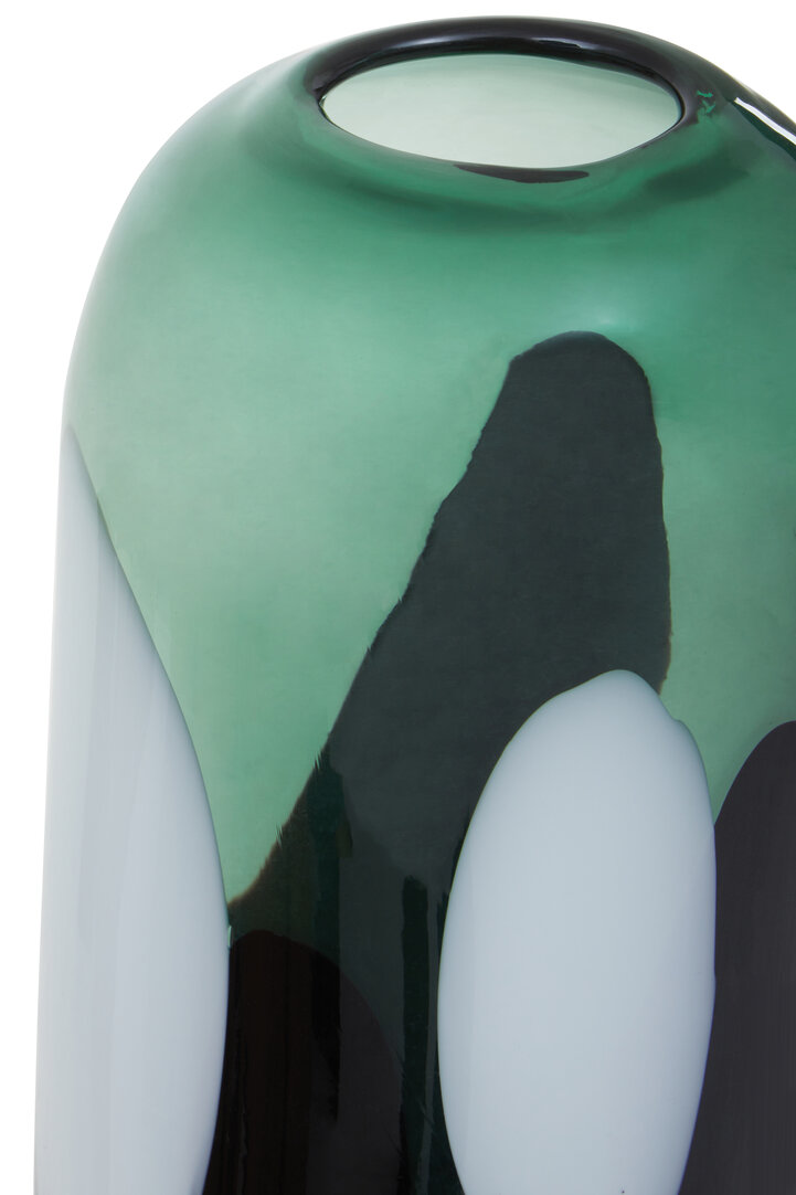 Hania Vaso in vetro verde