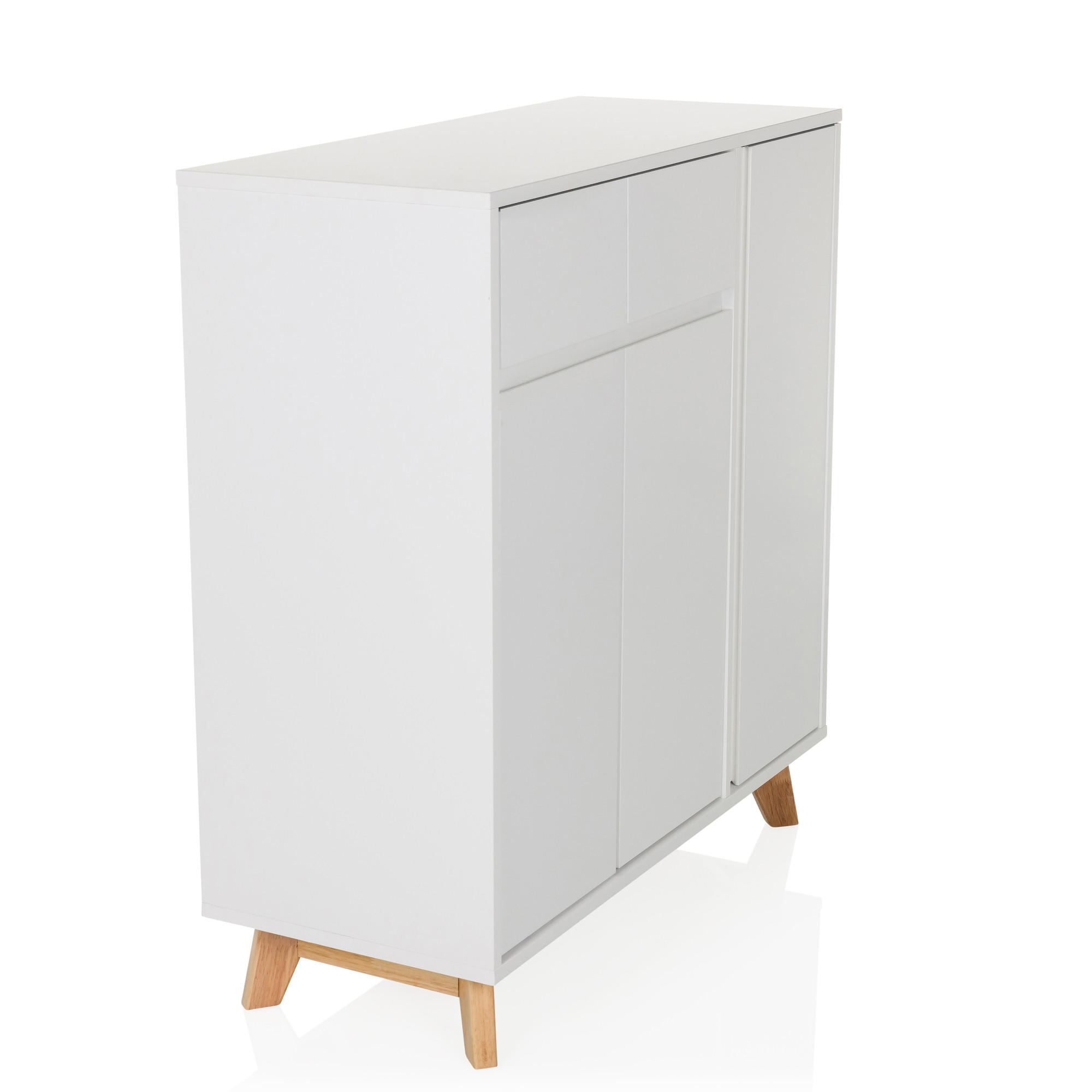 ESTHA Highboard Wood White
