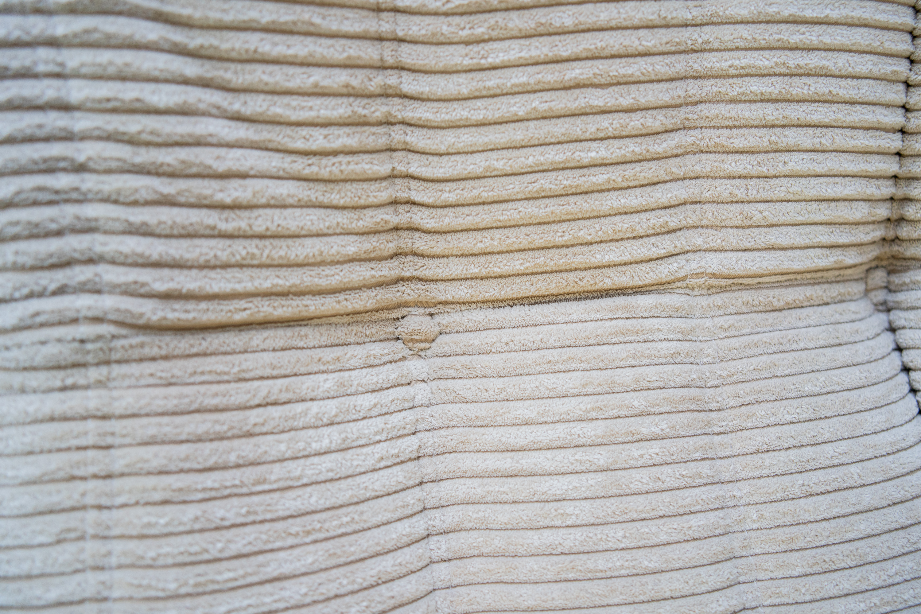 Togo Ottoman Cord Beige