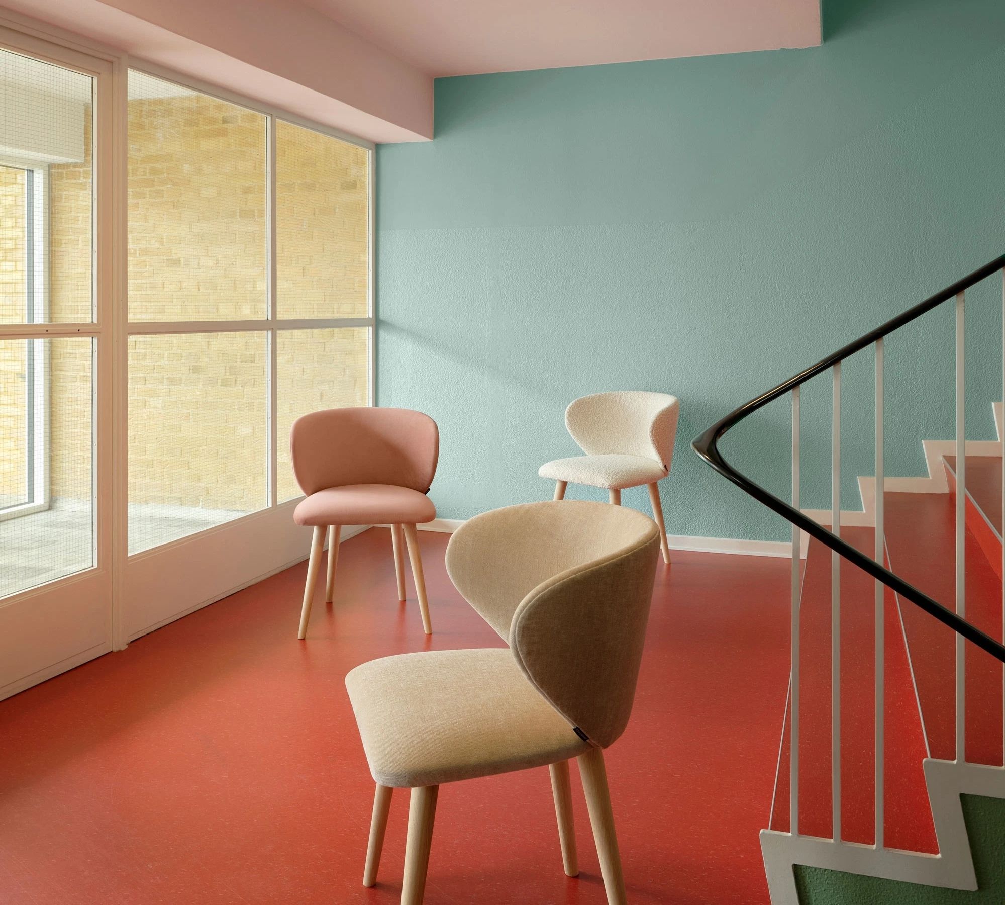 Ellie Dining Chair Pebble Rust