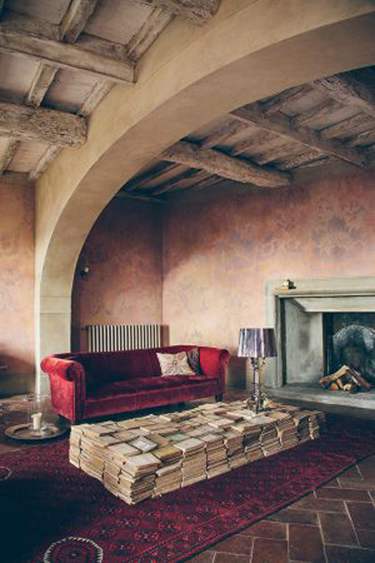 Bourgie Tischleuchte Grau