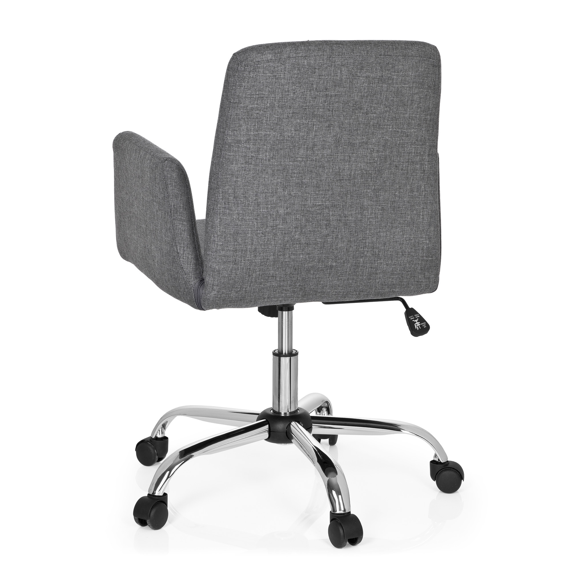 FLOW Office chair Swivel with casters Fabric Grey
