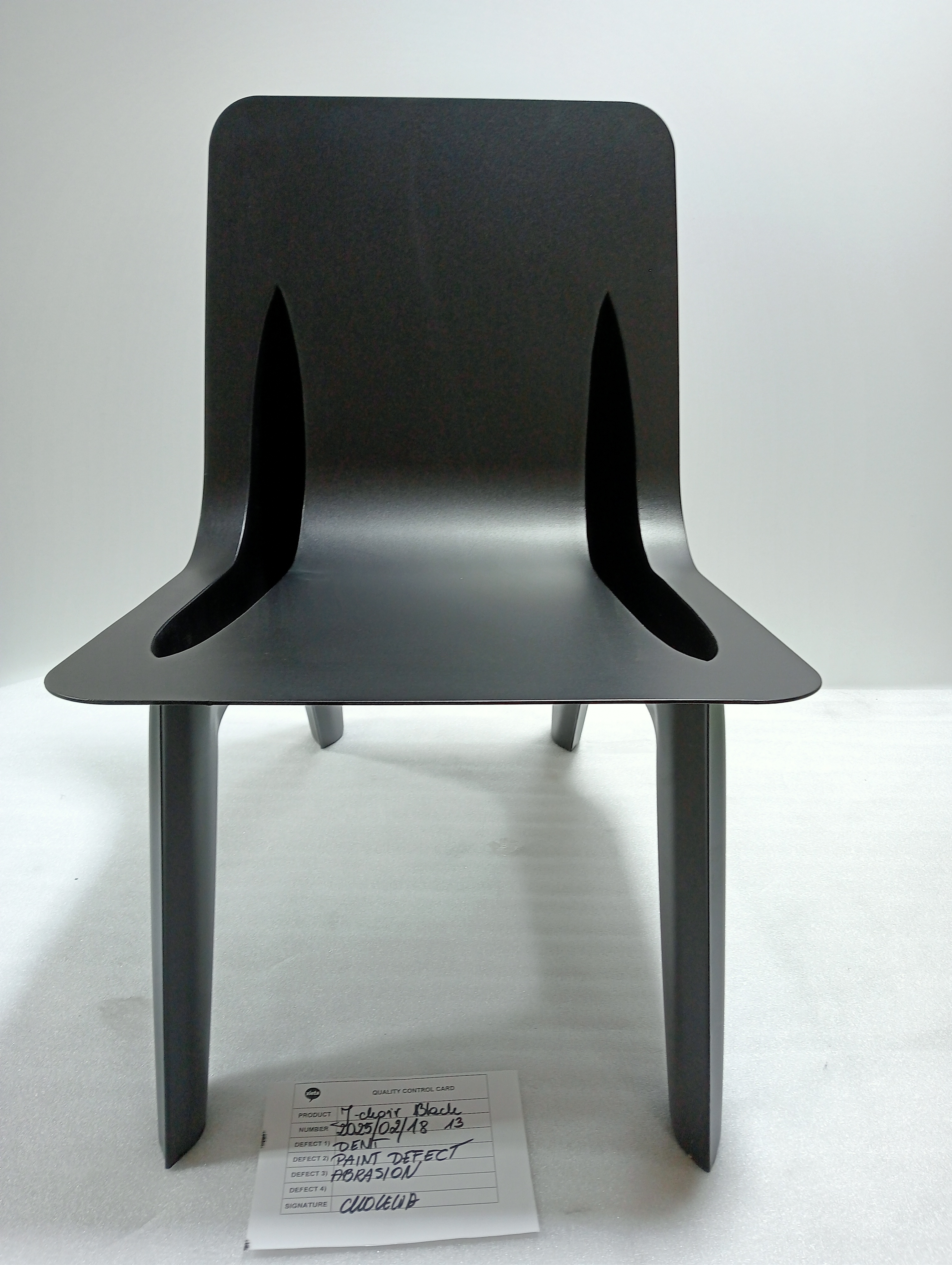 J-Chair Poltrona Lounge Acciaio Nero