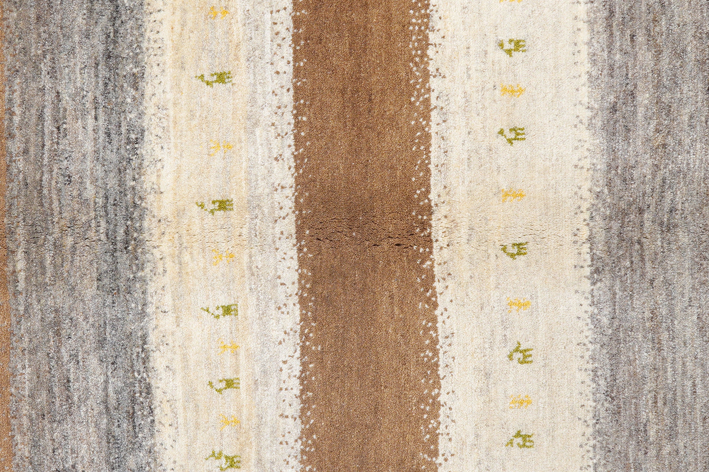 Rizbaf Gabbeh Rug Wool Multicolored