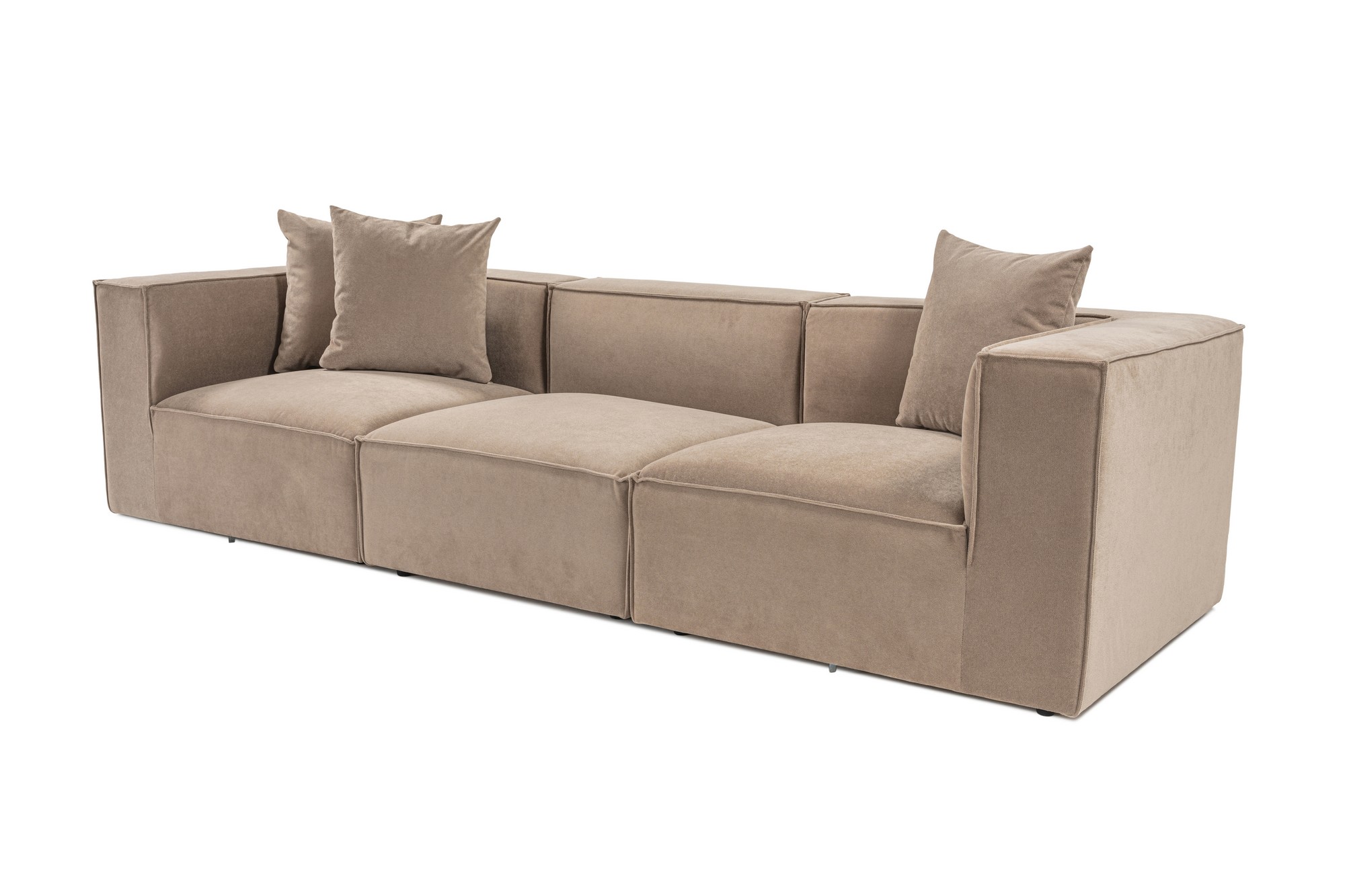 Sofa 3-seater Cappuccino