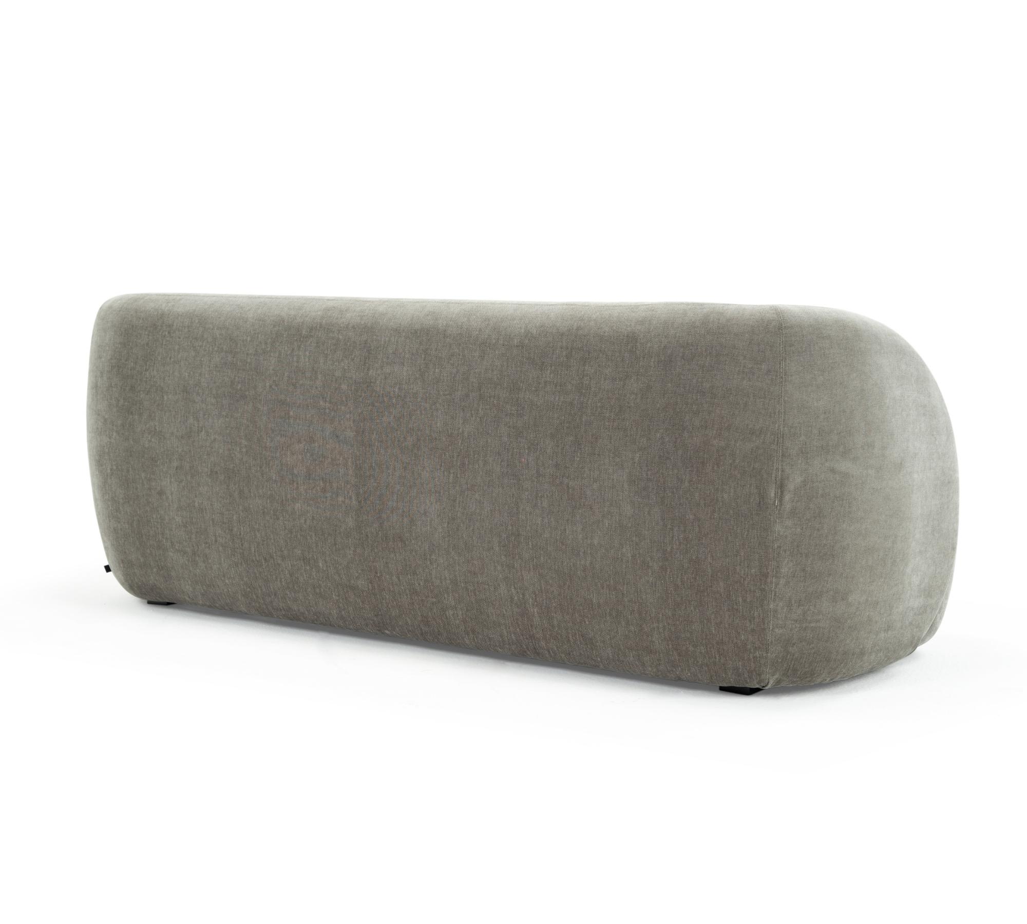 Award-Winning Paula Sofa 3-Sitzer Planet Grey Green