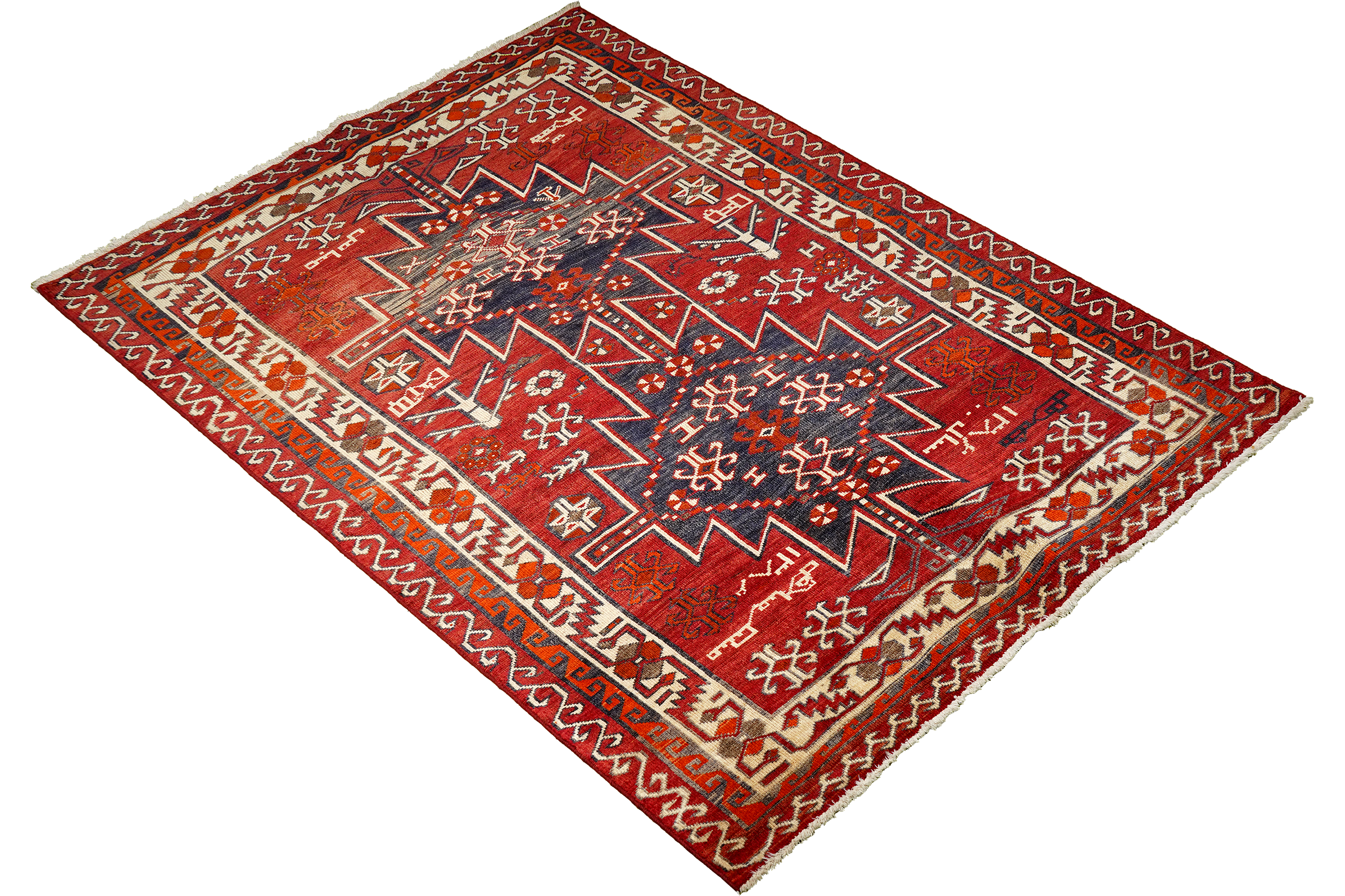 Heritage Varshan Carpet Wool Red