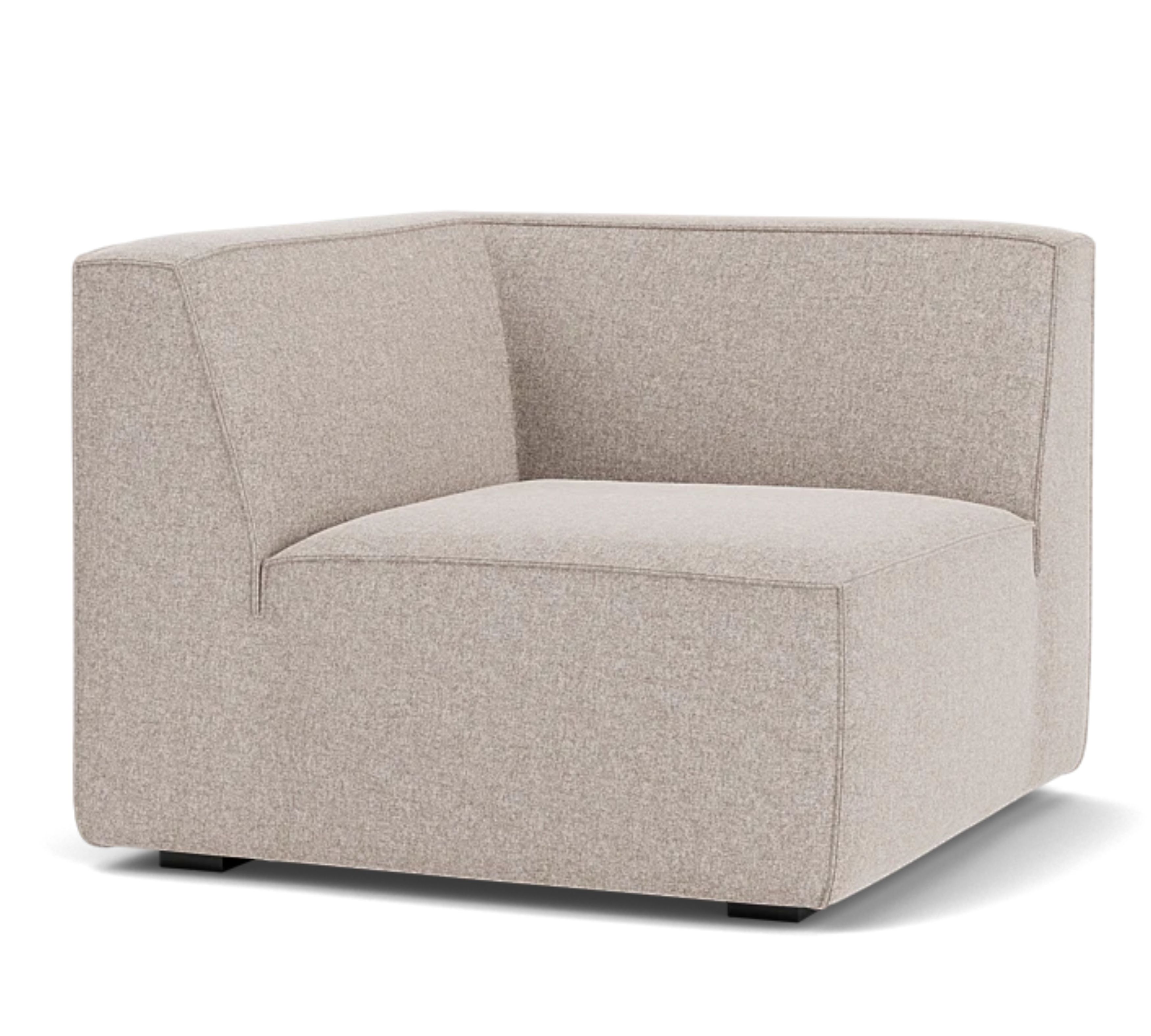 Dane 1-Sitzer Eckmodul Links Fabio Stone