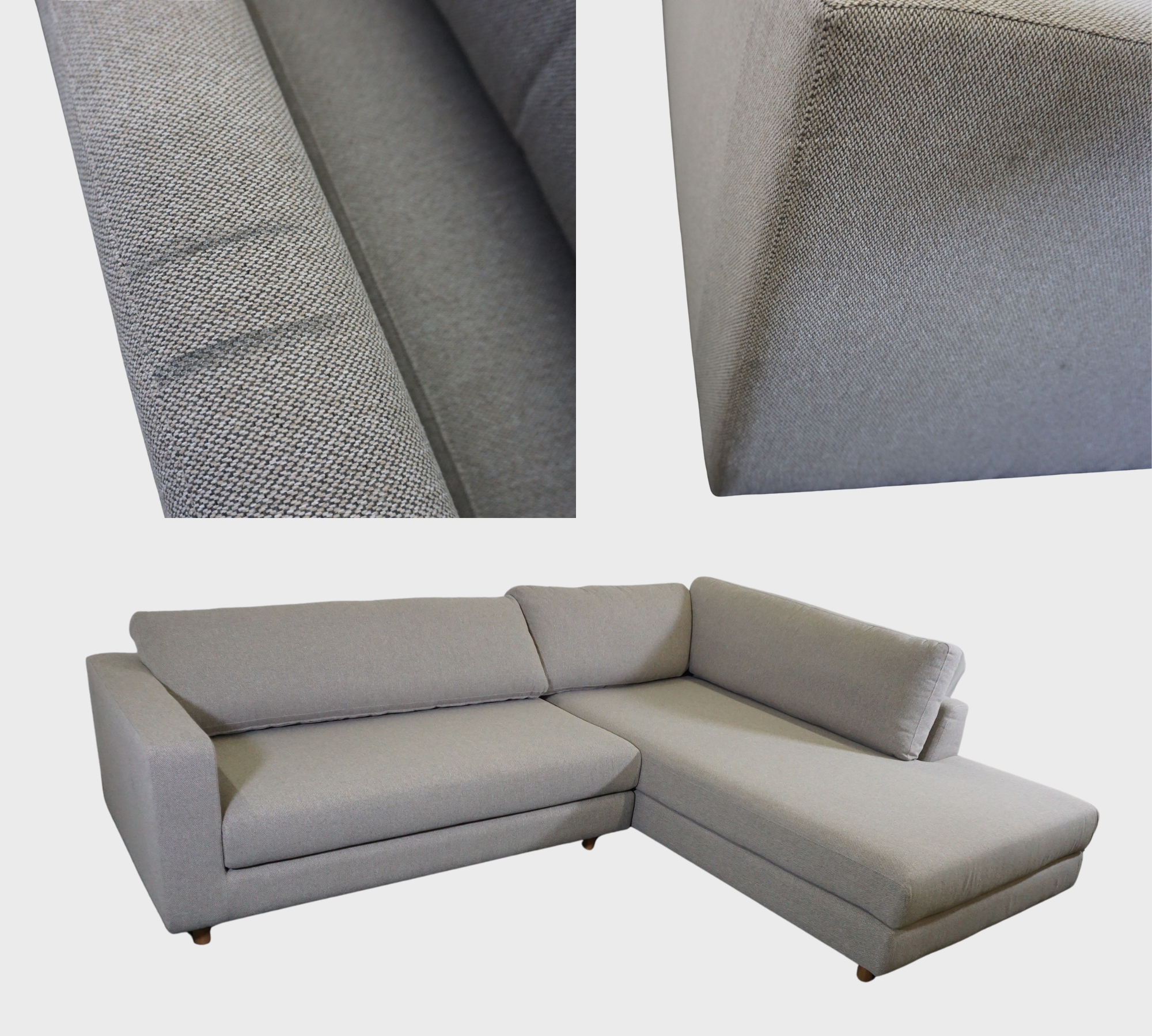 Douglas Ecksofa Récamiere Rechts Agnes Brown