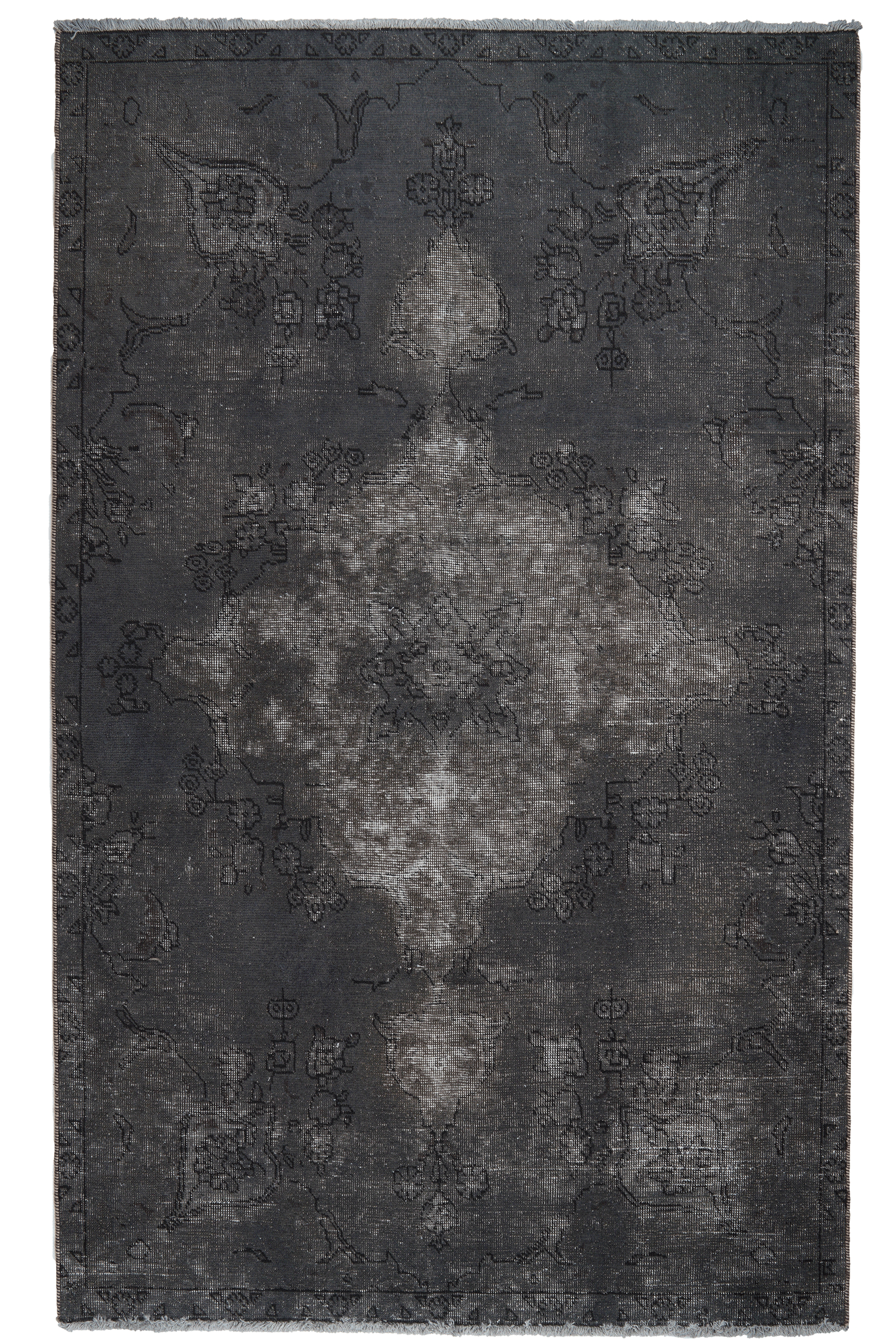 Vintage Rug  Wool Multicolored