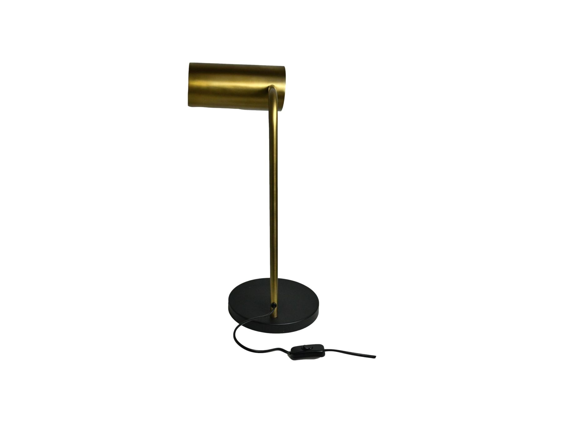 Tischlampe Metall Gold