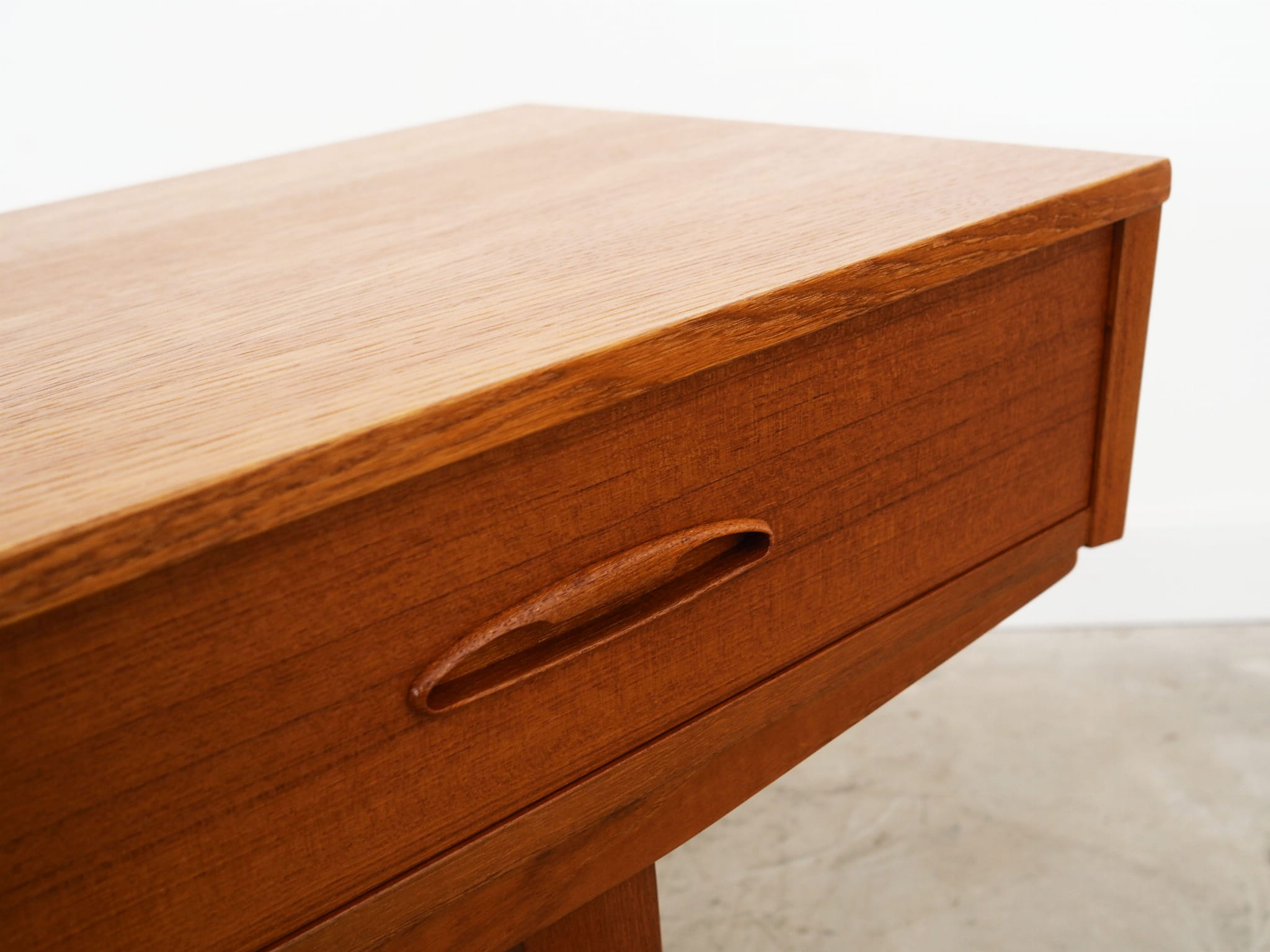 Lowboard Teak wood 1960s