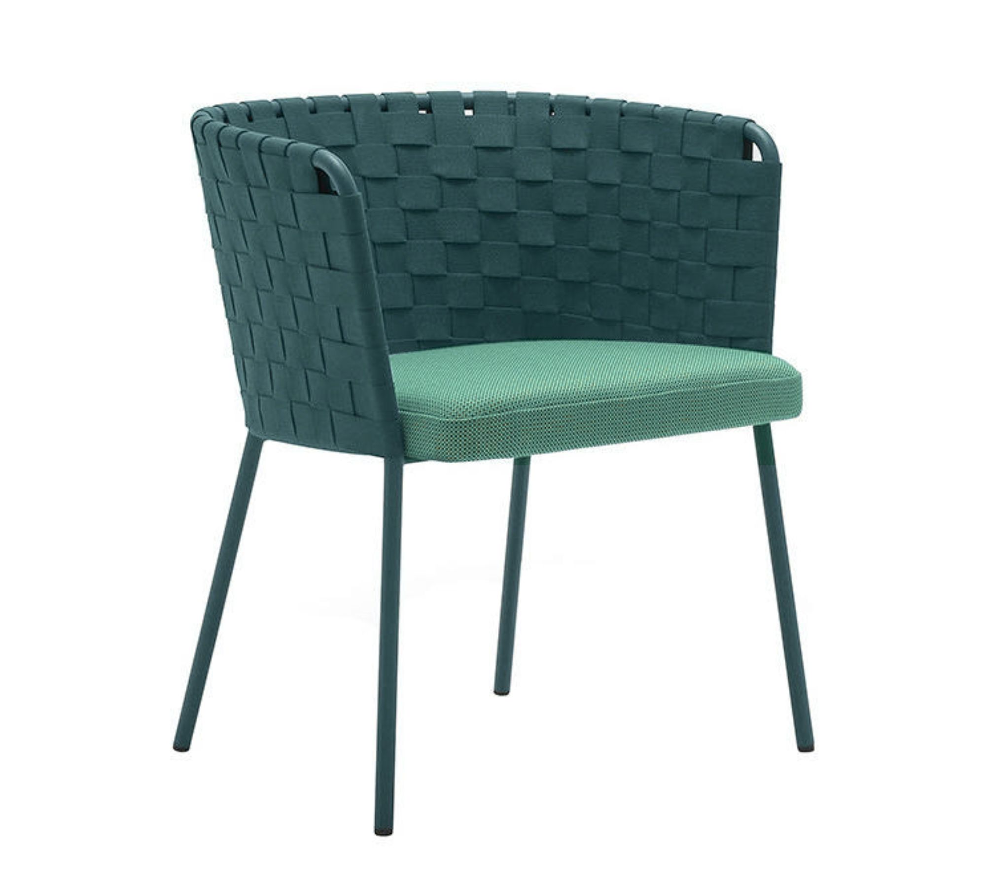 Marina SO0286 Armchair Aluminum Dark Green