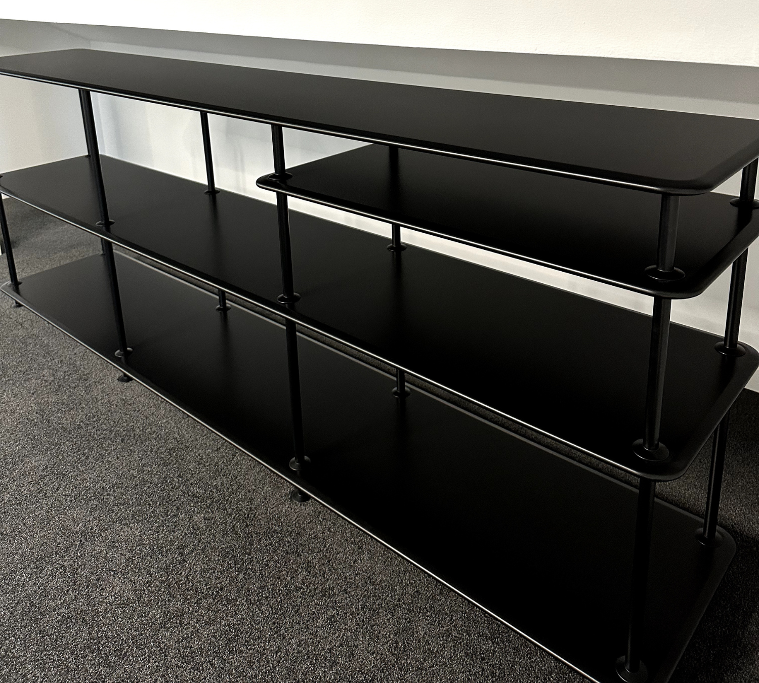 Free Regal Holz Metall Schwarz