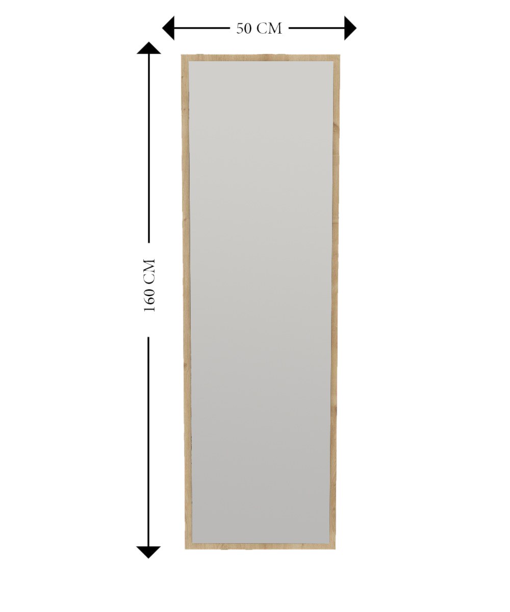 Tessa Freestanding Mirror Nature 50cm x 160cm