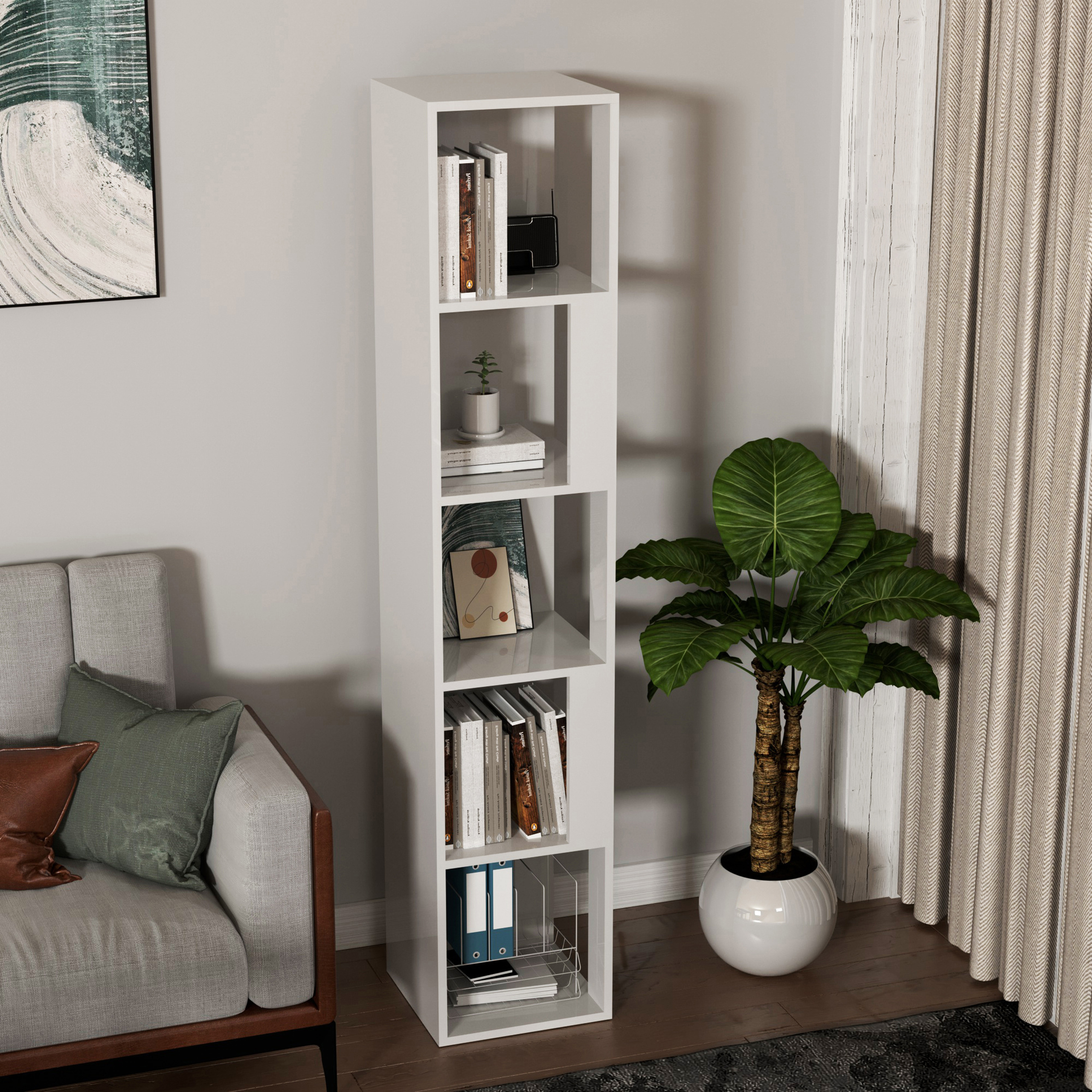 KALAG Scaffale / Divisorio Bianco