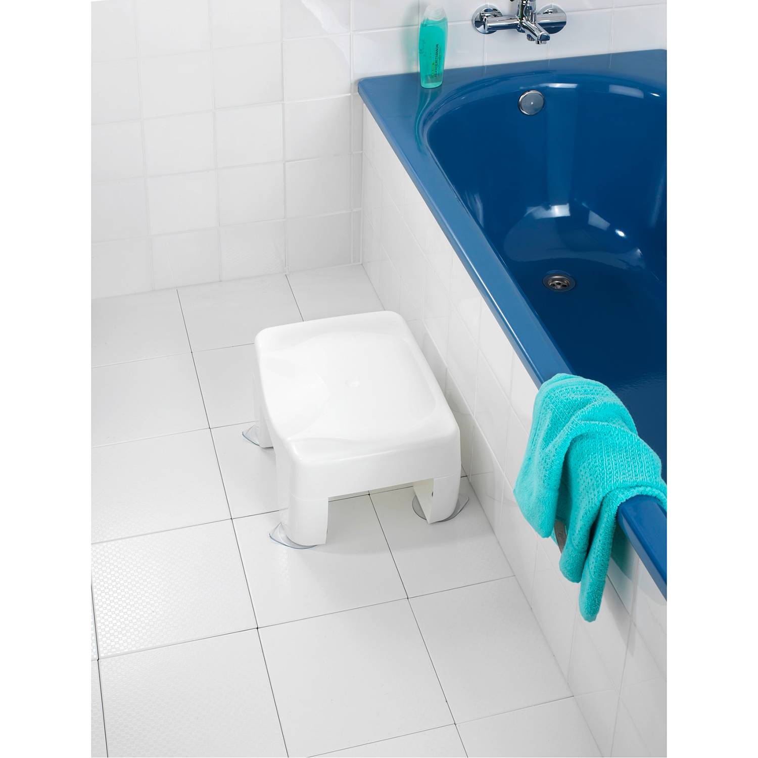 Secura Badewannenhocker Kunststoff Weiß