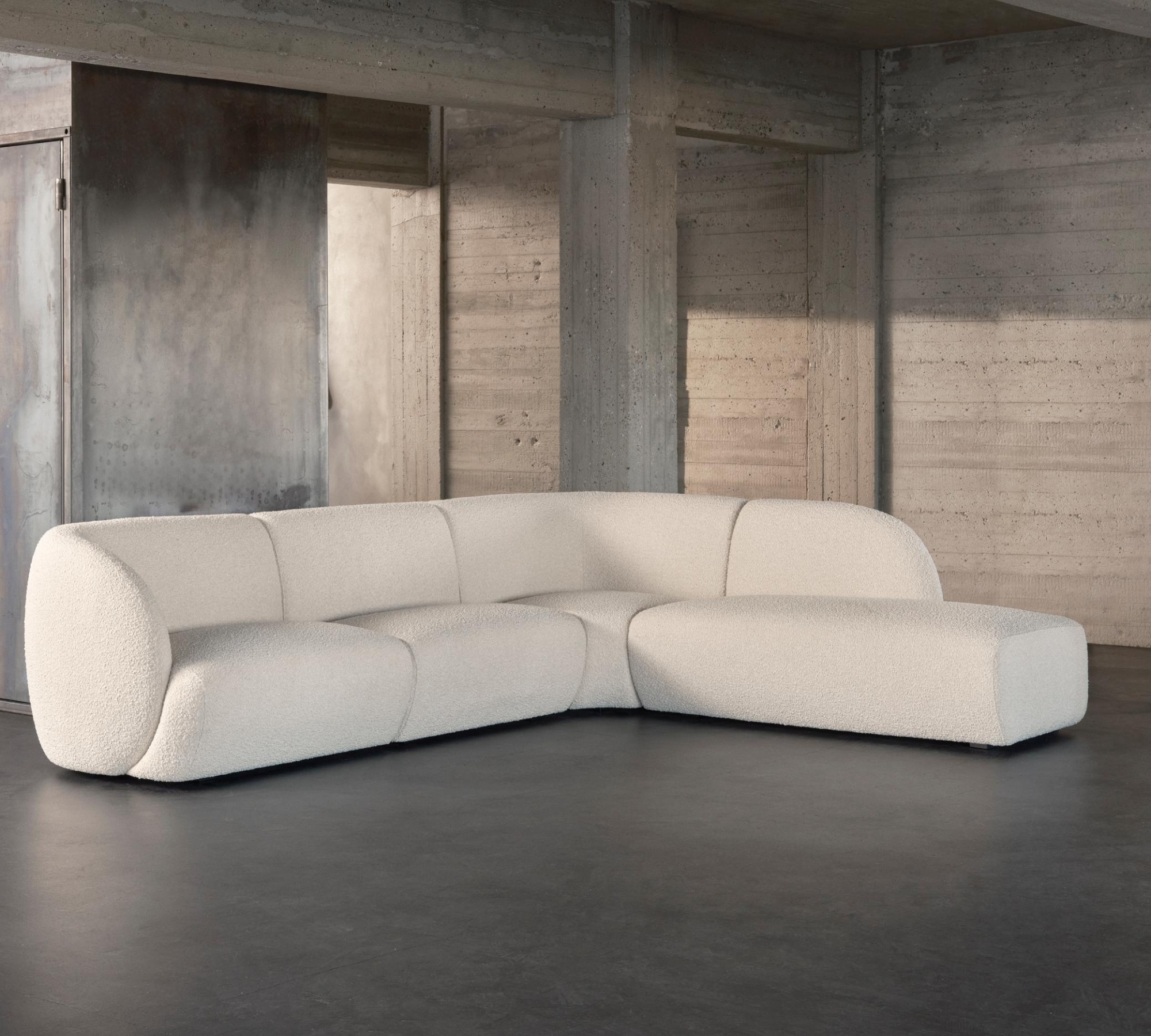 Paula Module 1-seater Right Maya Cream