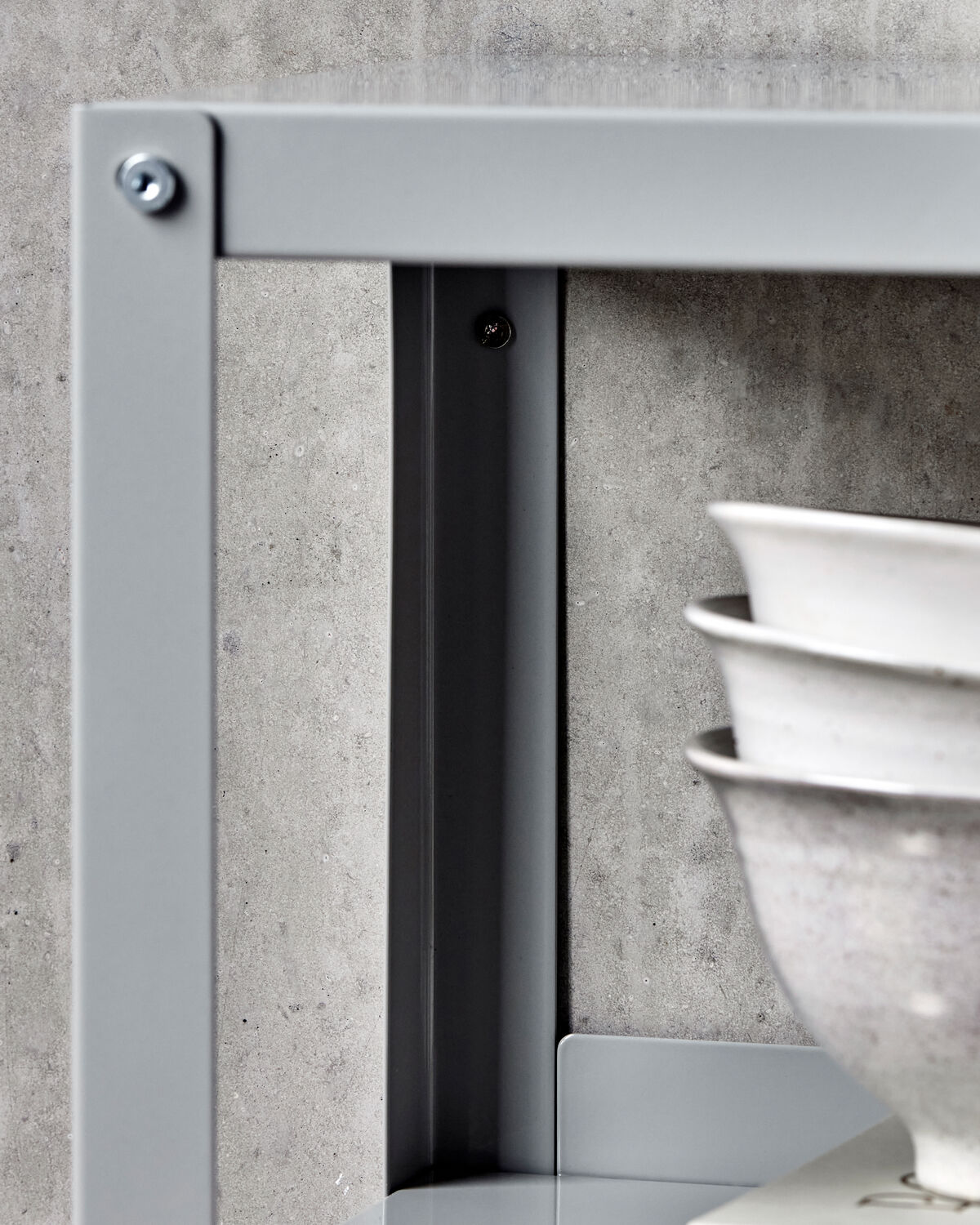 2x HDUse Shelf Light Grey
