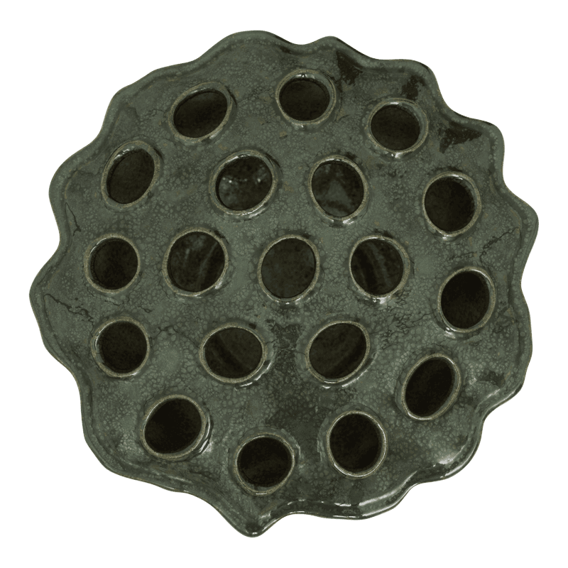 Handmade Nea Vase Ceramic Kalamata-Green