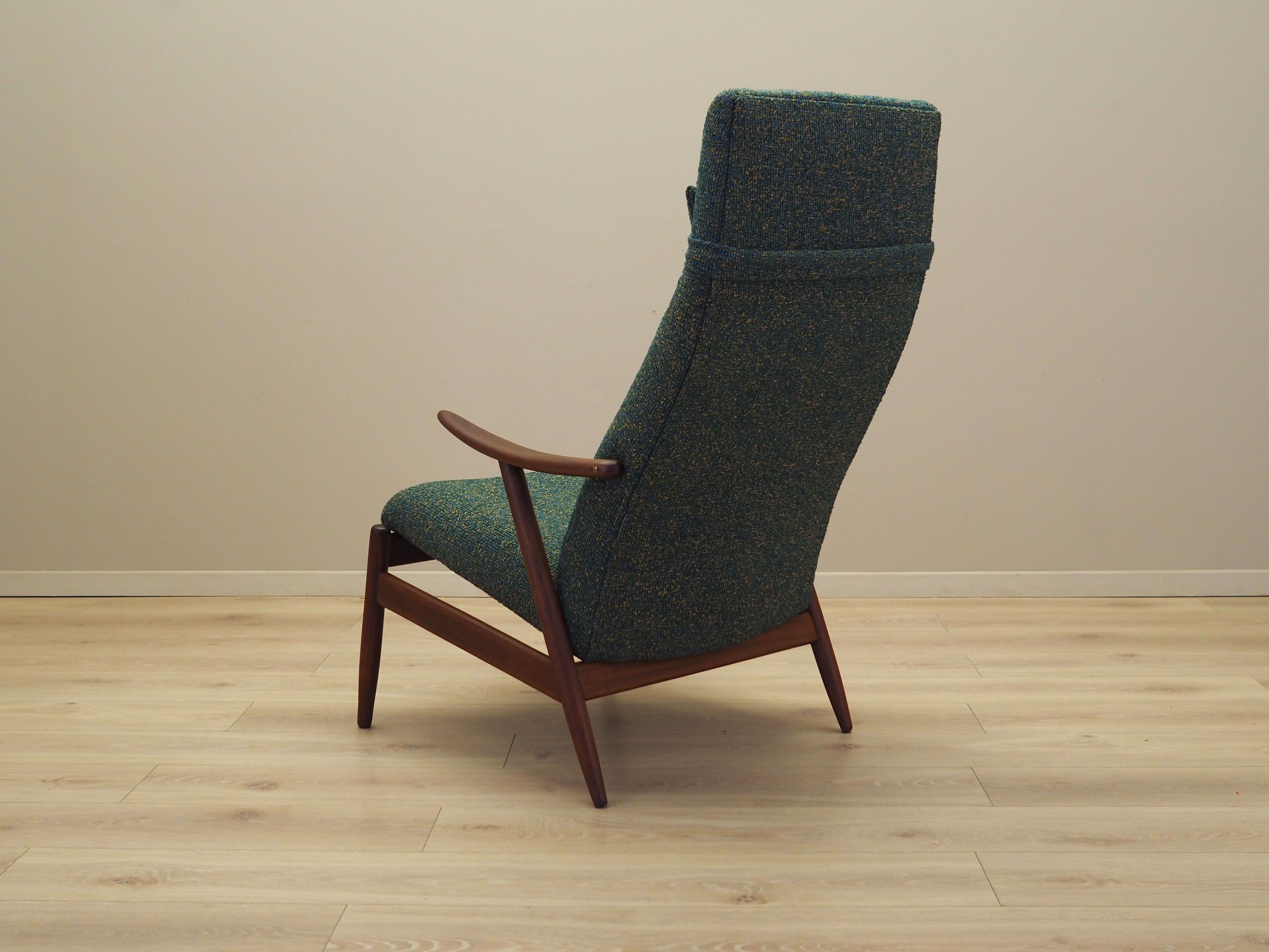 Sessel mit Armlehnen Grün 1970er Jahre