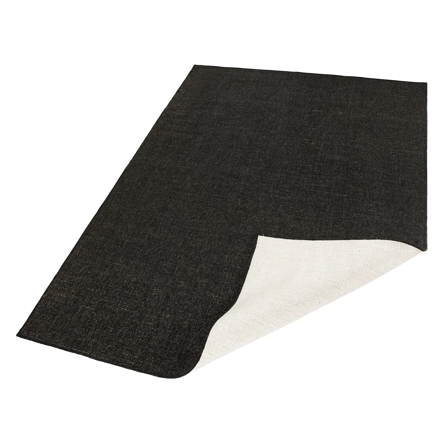 Miami In-/Outdoorteppich Schwarz