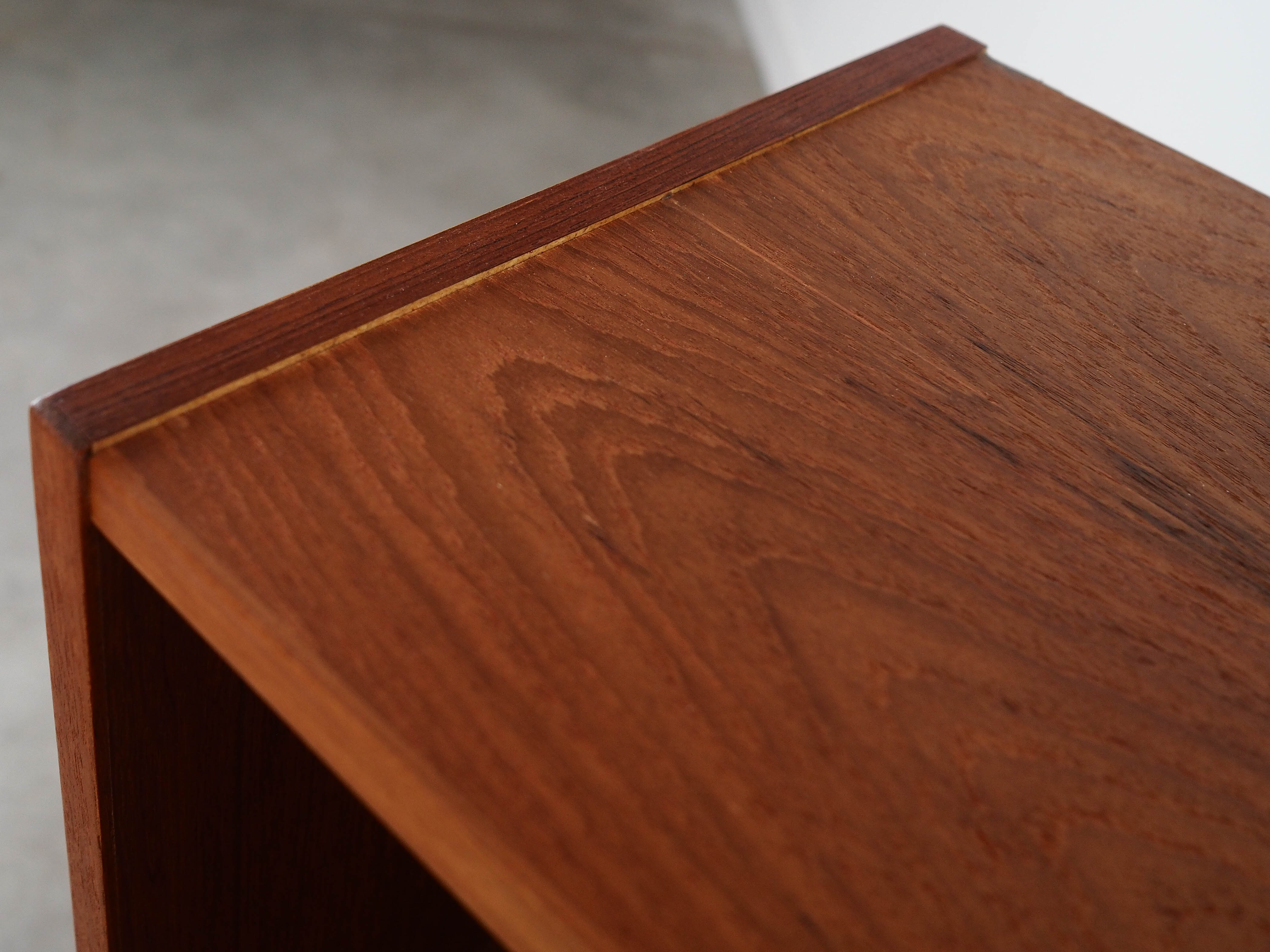 Teak-Bücherregal 1970er Jahre Braun