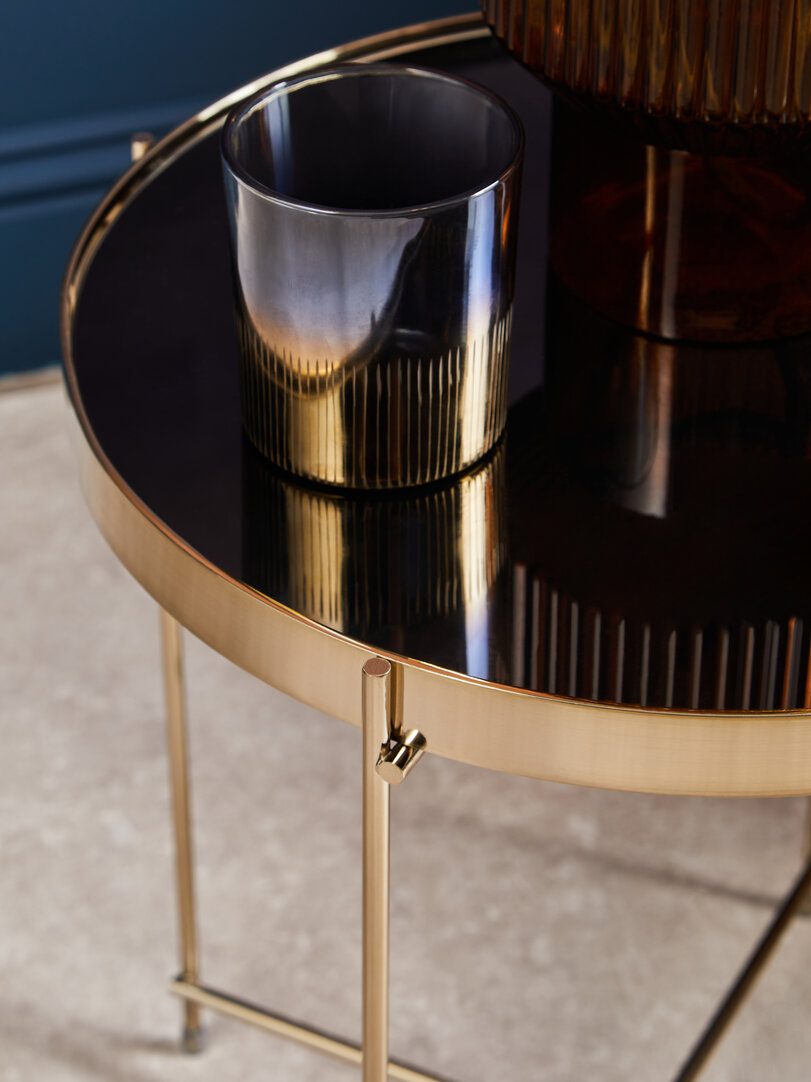 Allure Beistelltisch Gold 43cm