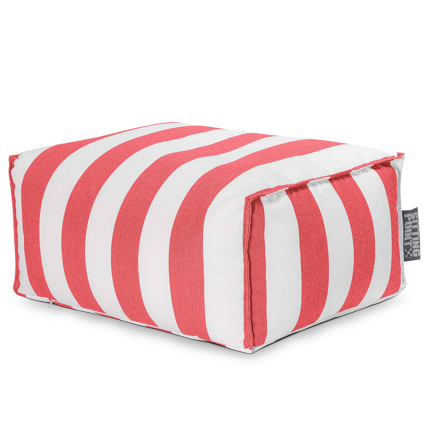 Sitzsack Roll Santorin Polypropylen Rot