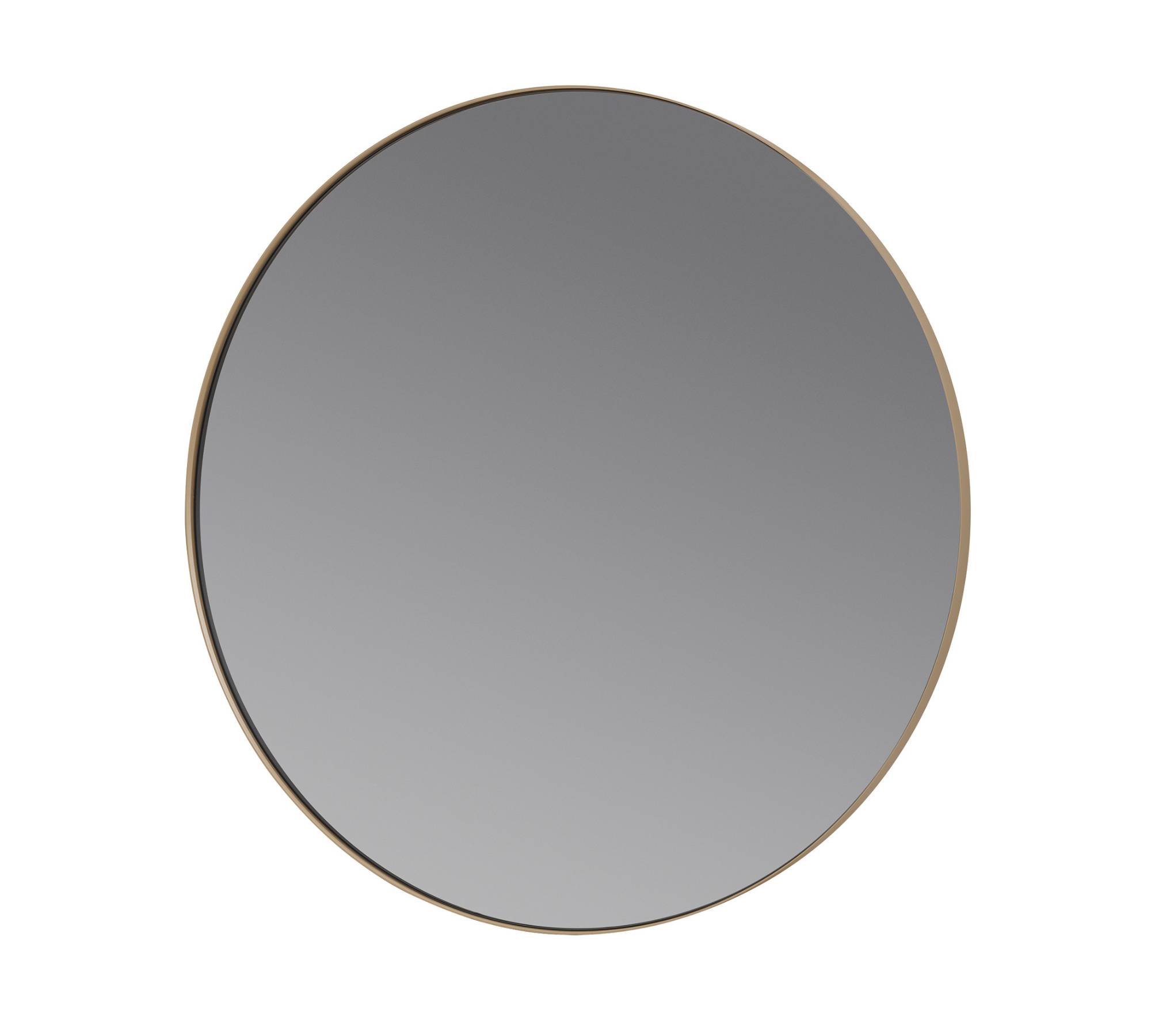 Rim Wandspiegel Beige Glas Smoked Ø50cm 66002