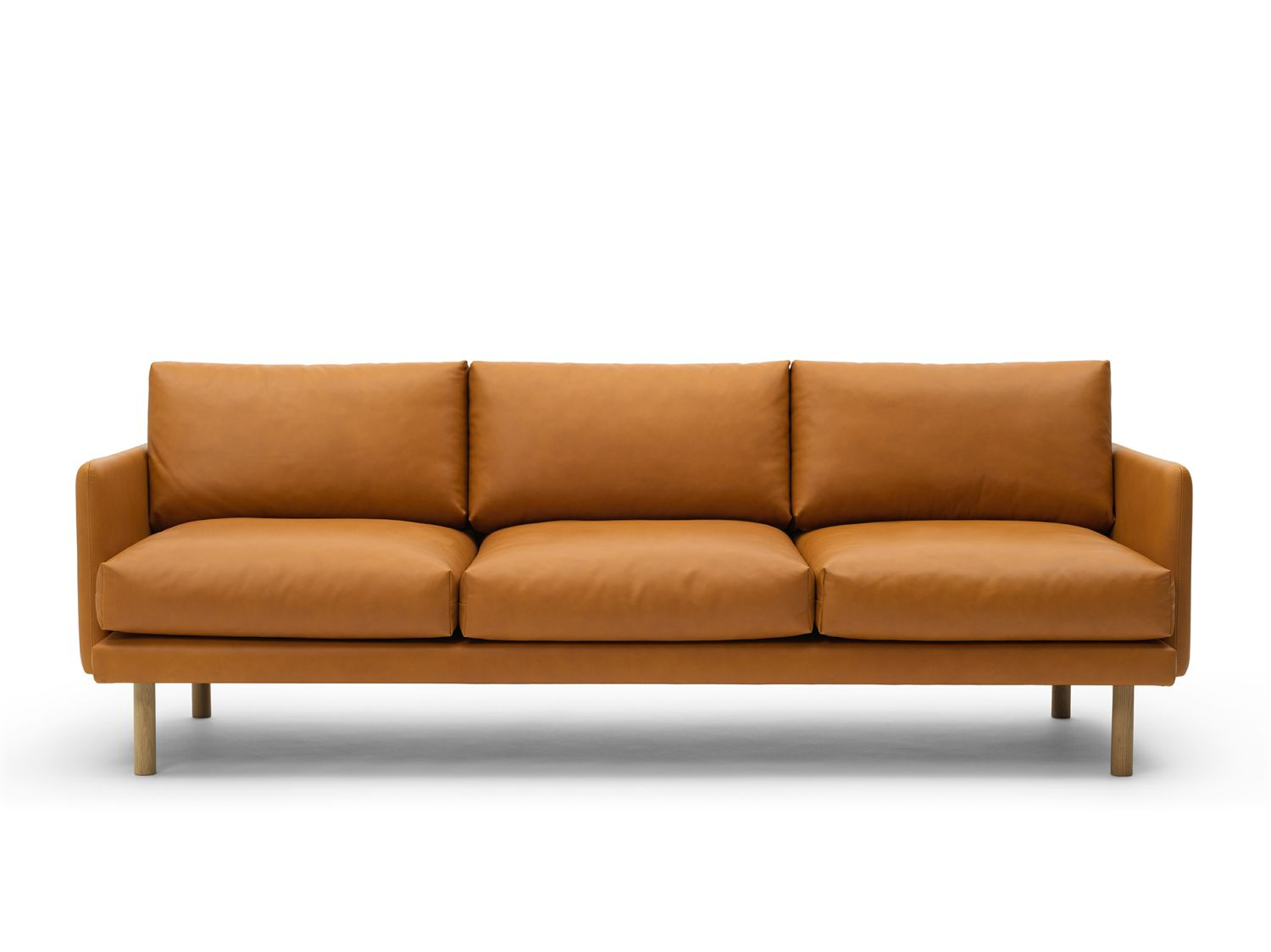 Emo 3-Sitzer Sofa Braun
