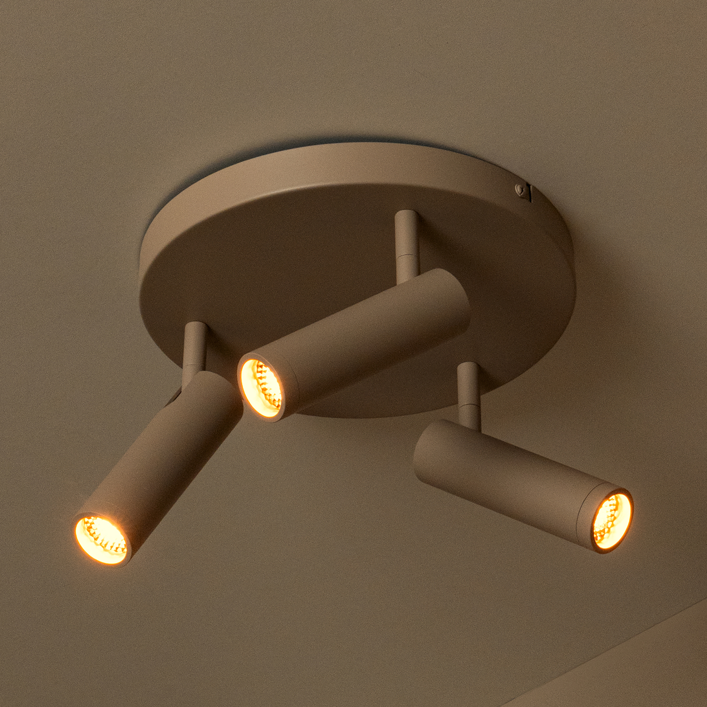 Deckenleuchte Grado TypB Aluminium Beige