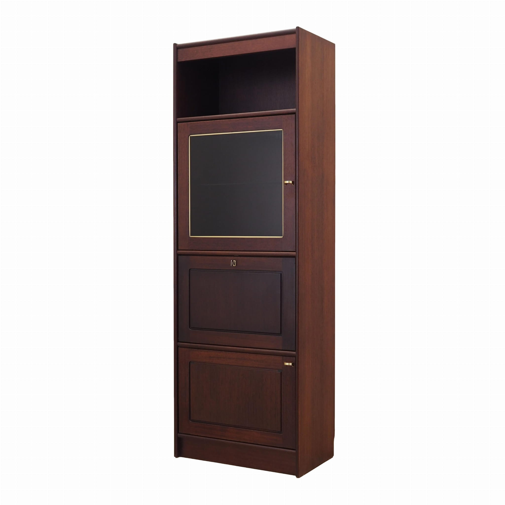 Mahogany Vitrine 1970 Jahre
