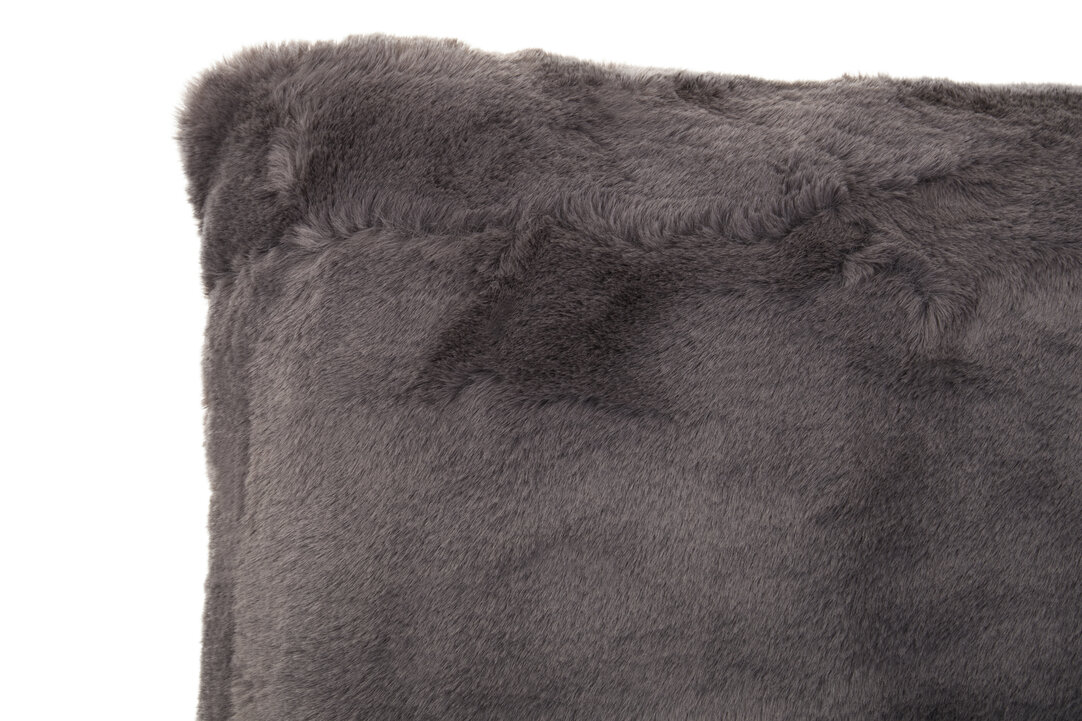 Bosie Lamina Grey Square Fur Kissen