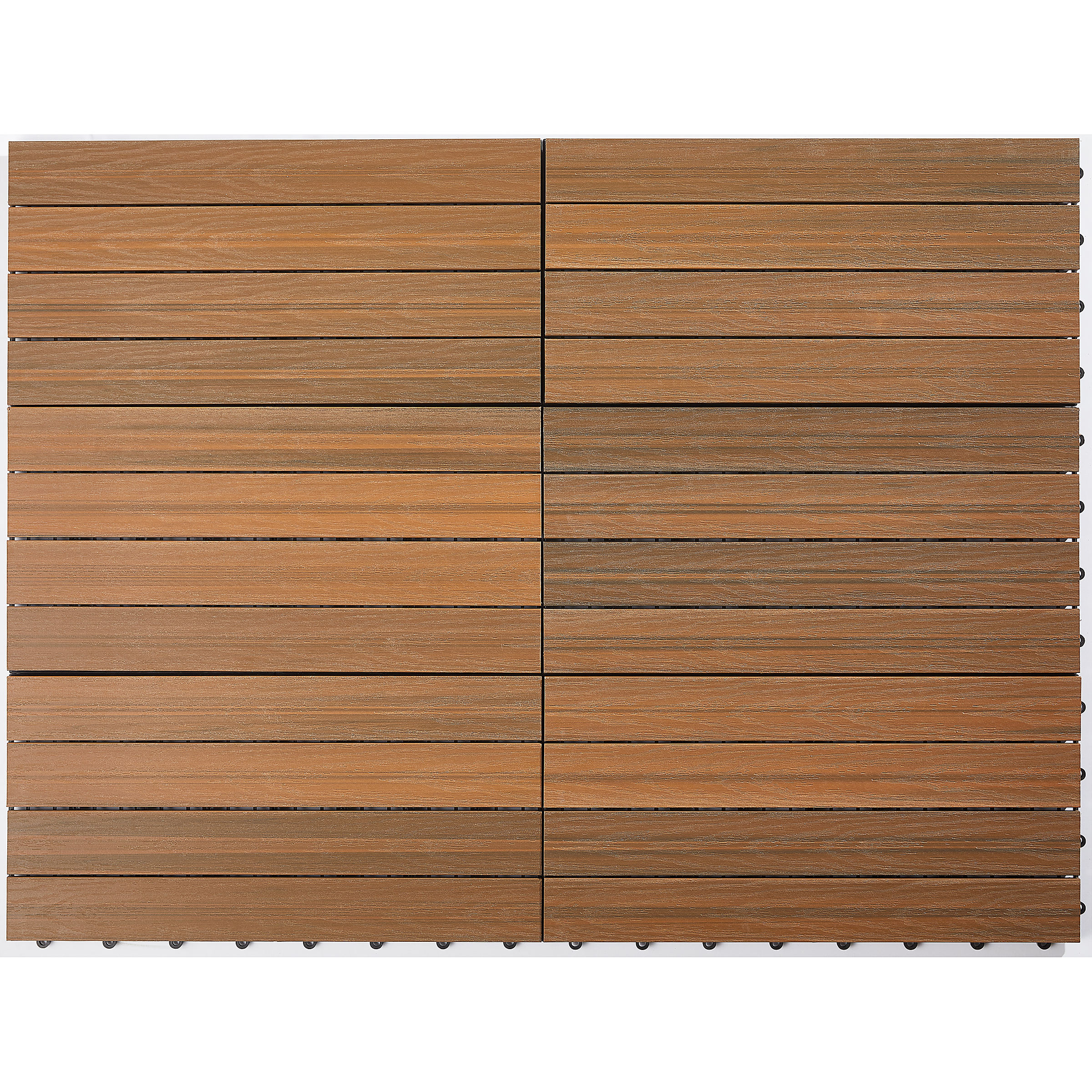 Svevo Terrace Tile Set of 12 Brown