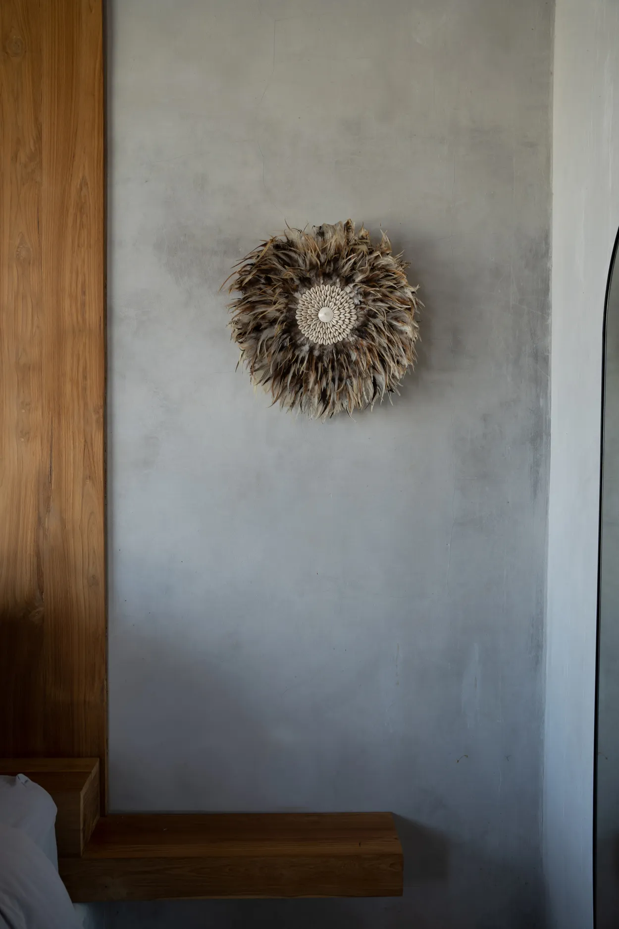 Coastal Juju Wanddeko Grau Braun