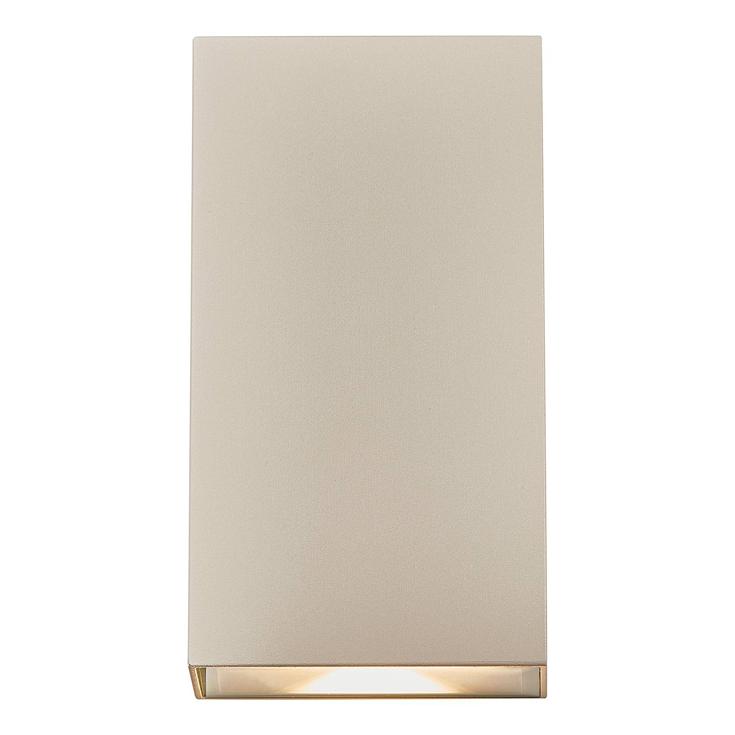 LED-Wandleuchte Rold Flat Beige