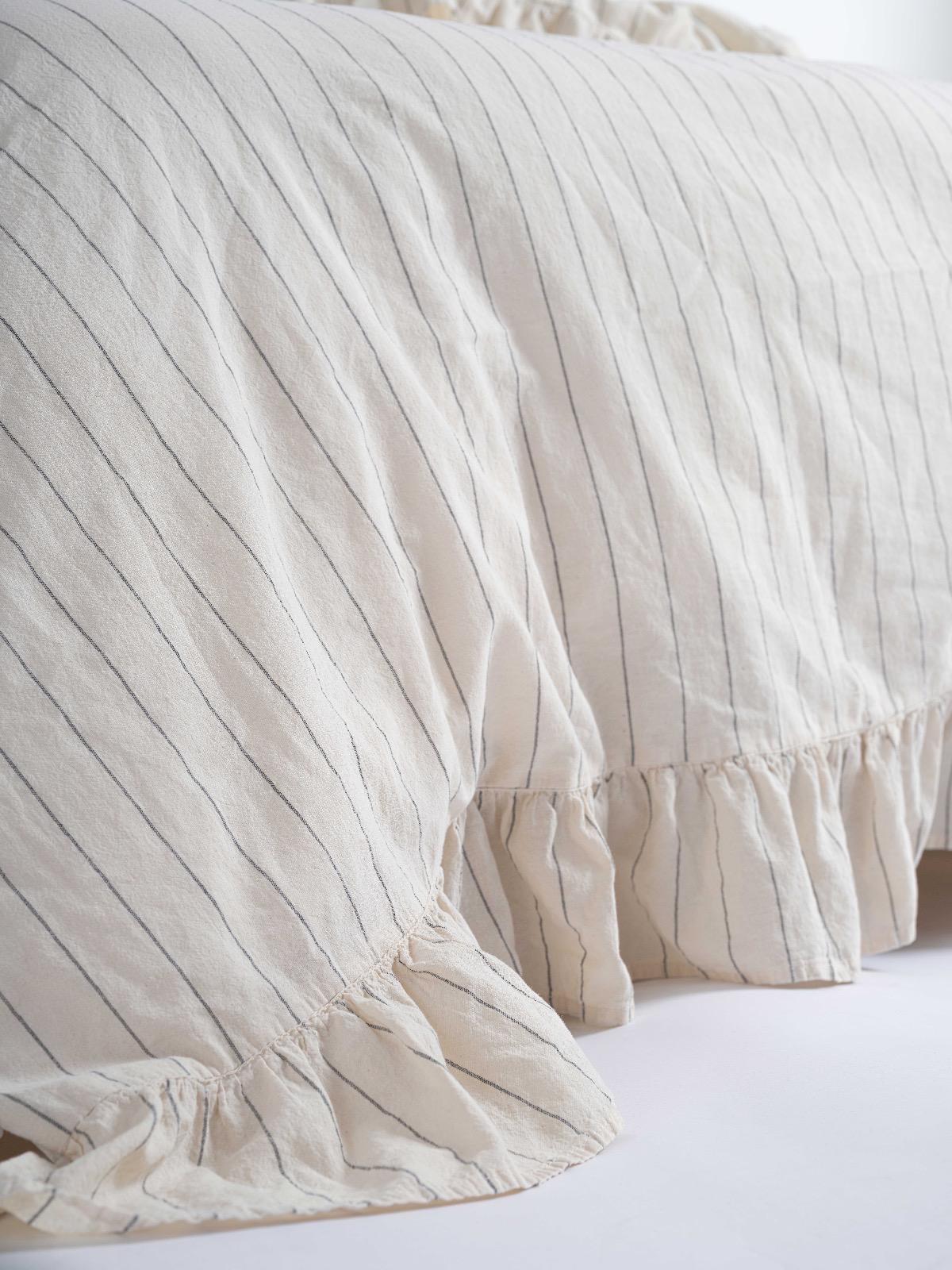 Bed linen set Cotton White 220x240 cm