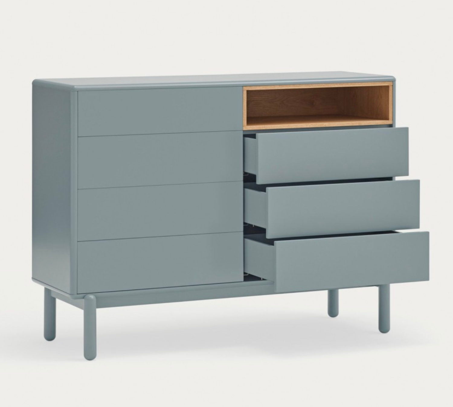 Corvo Kommode Holz Grau