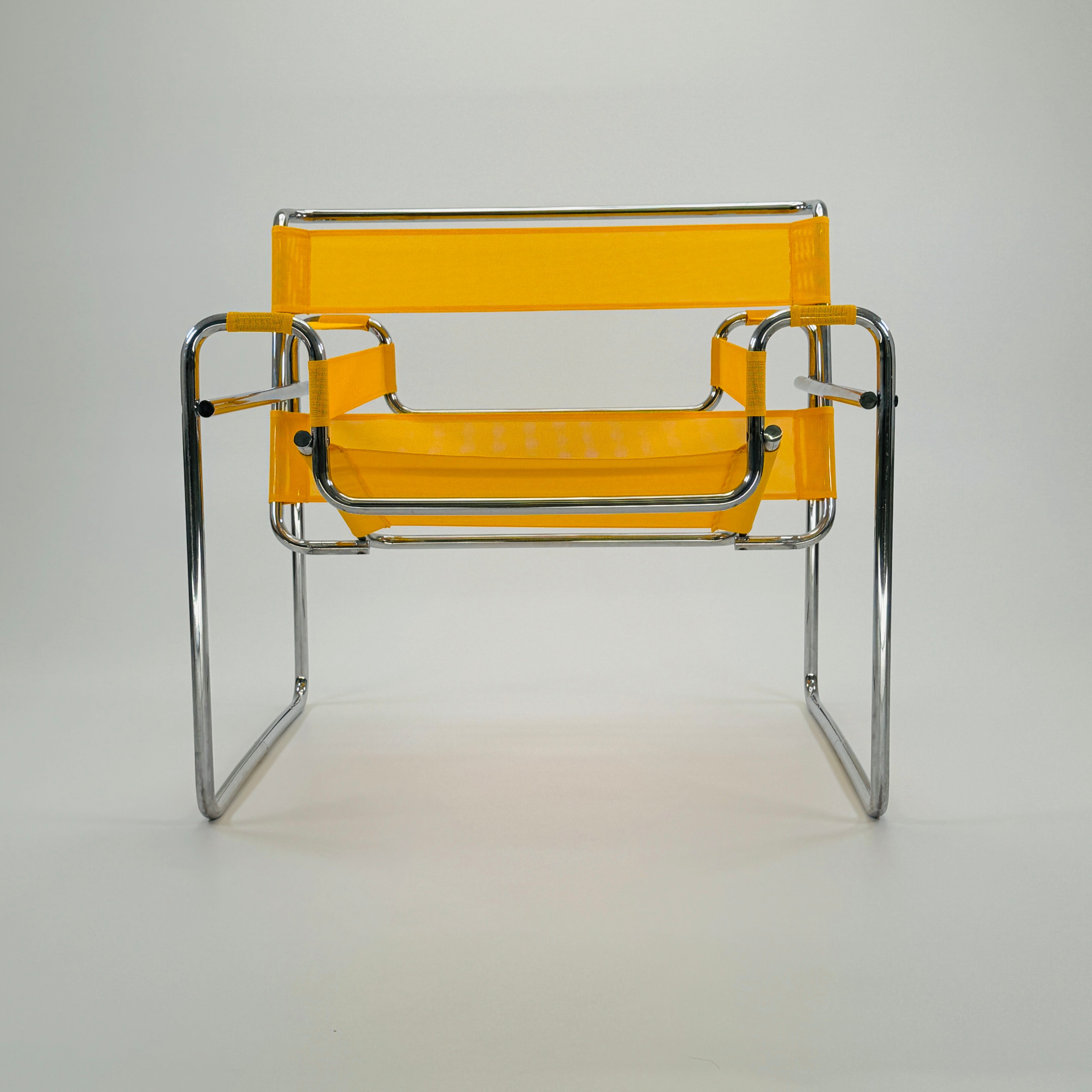 Marcel Breuer Wassily Chair Clubsessel B 3 Gelb