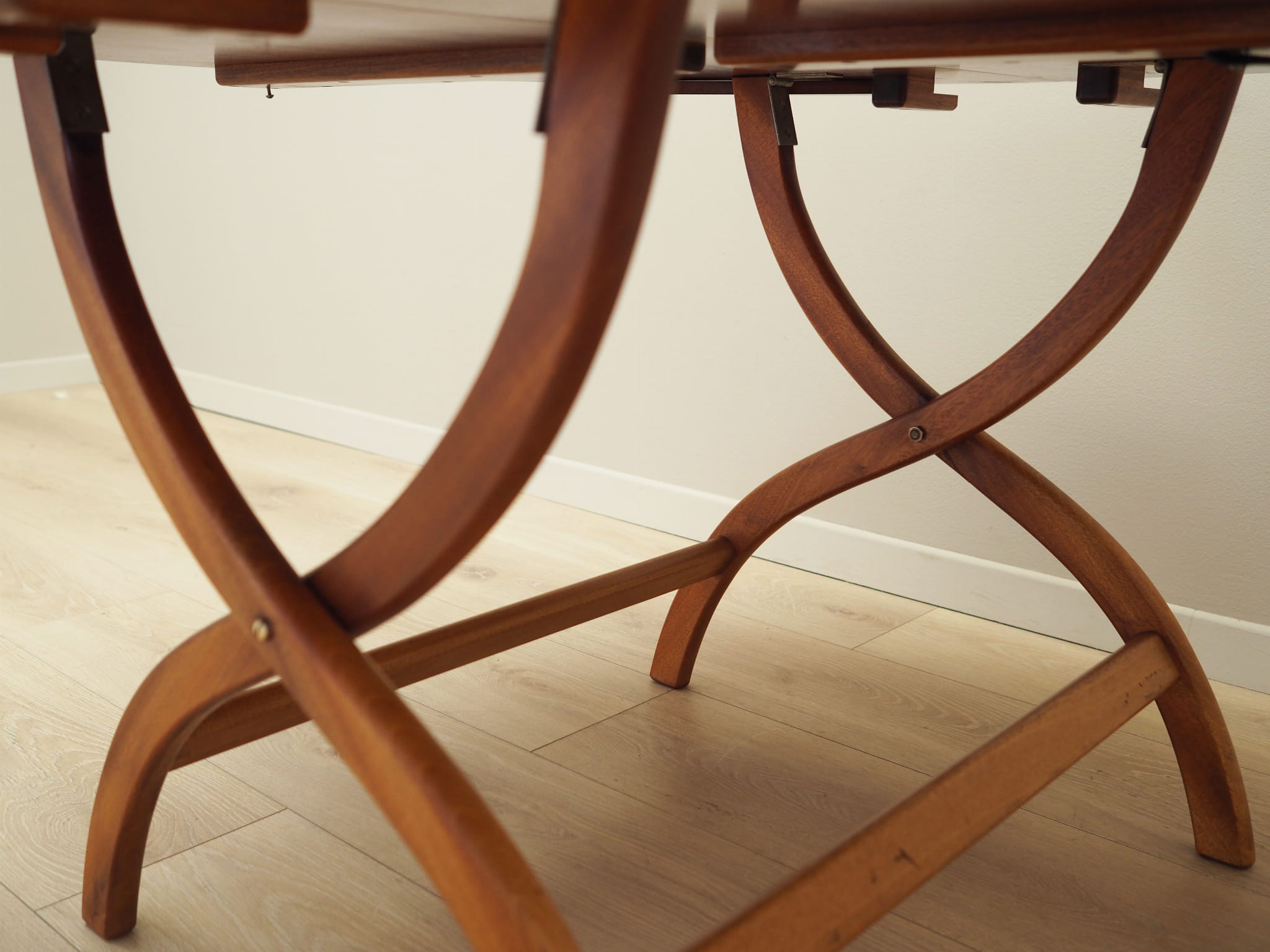 Vintage Coffee Table Mahogany Brown 1970s